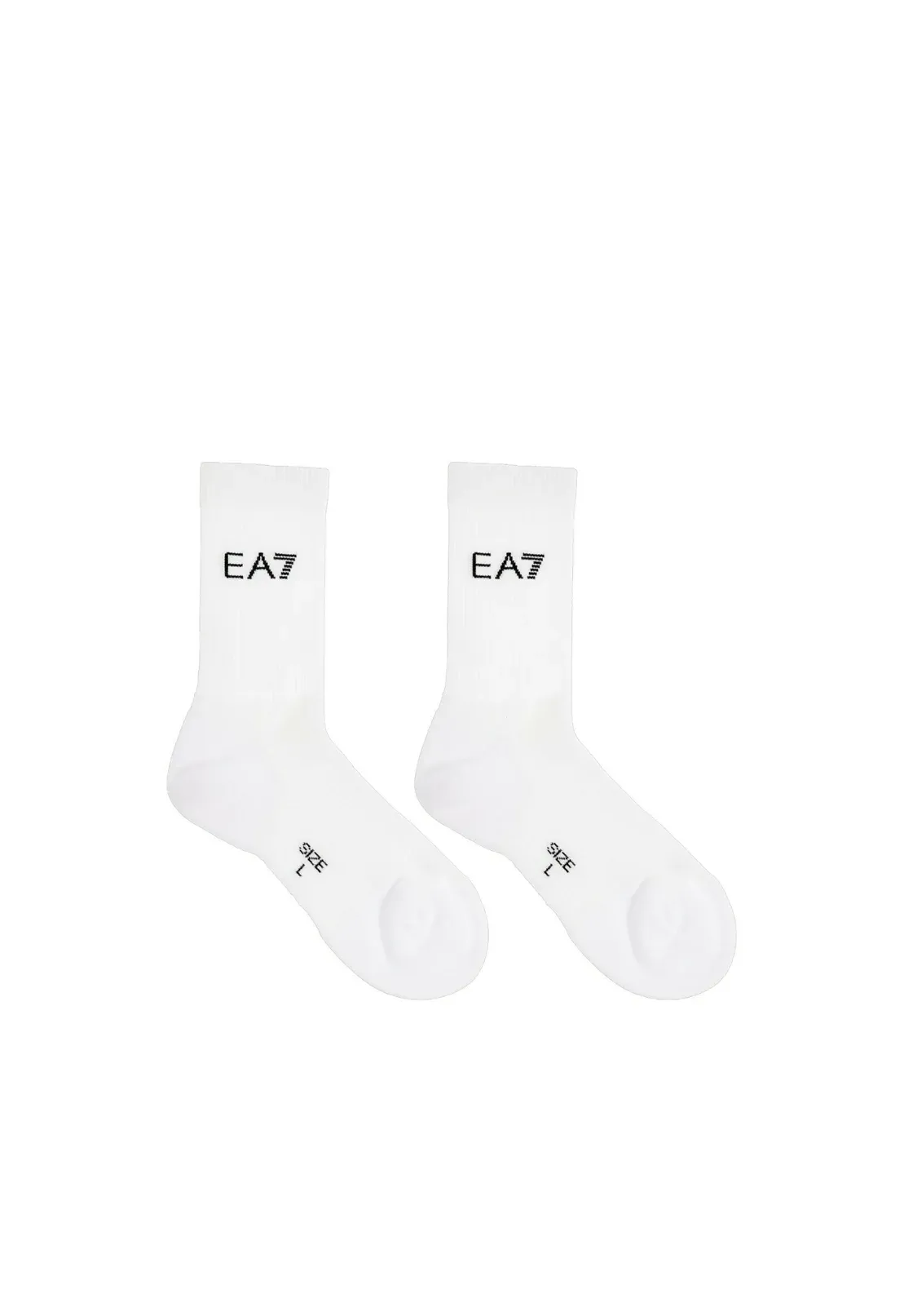 Chaussettes tricotées Ea7 Emporio Armani Col Mc001 Calze sportive Off White