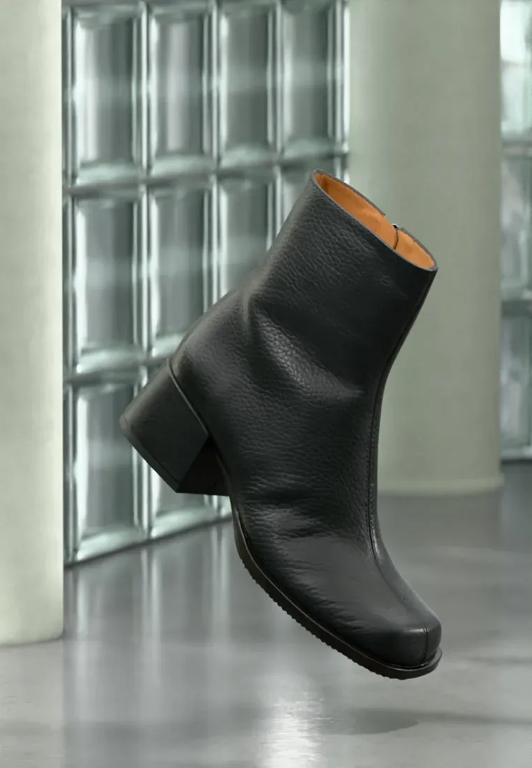 Chie Mihara Bottes à Talon Compensé Noir