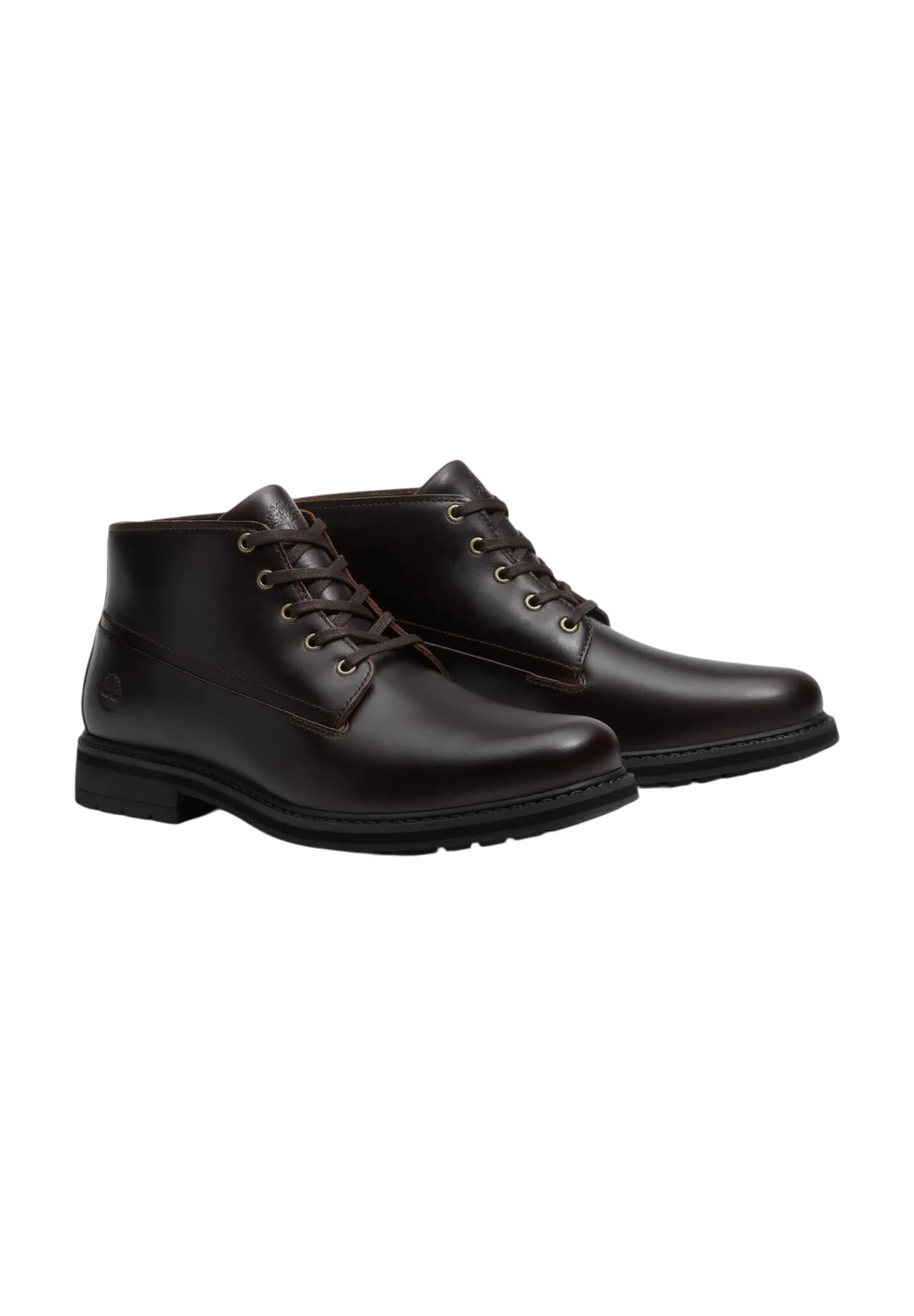 Timberland Stivaletti Stringati Brun Foncé Full Grain