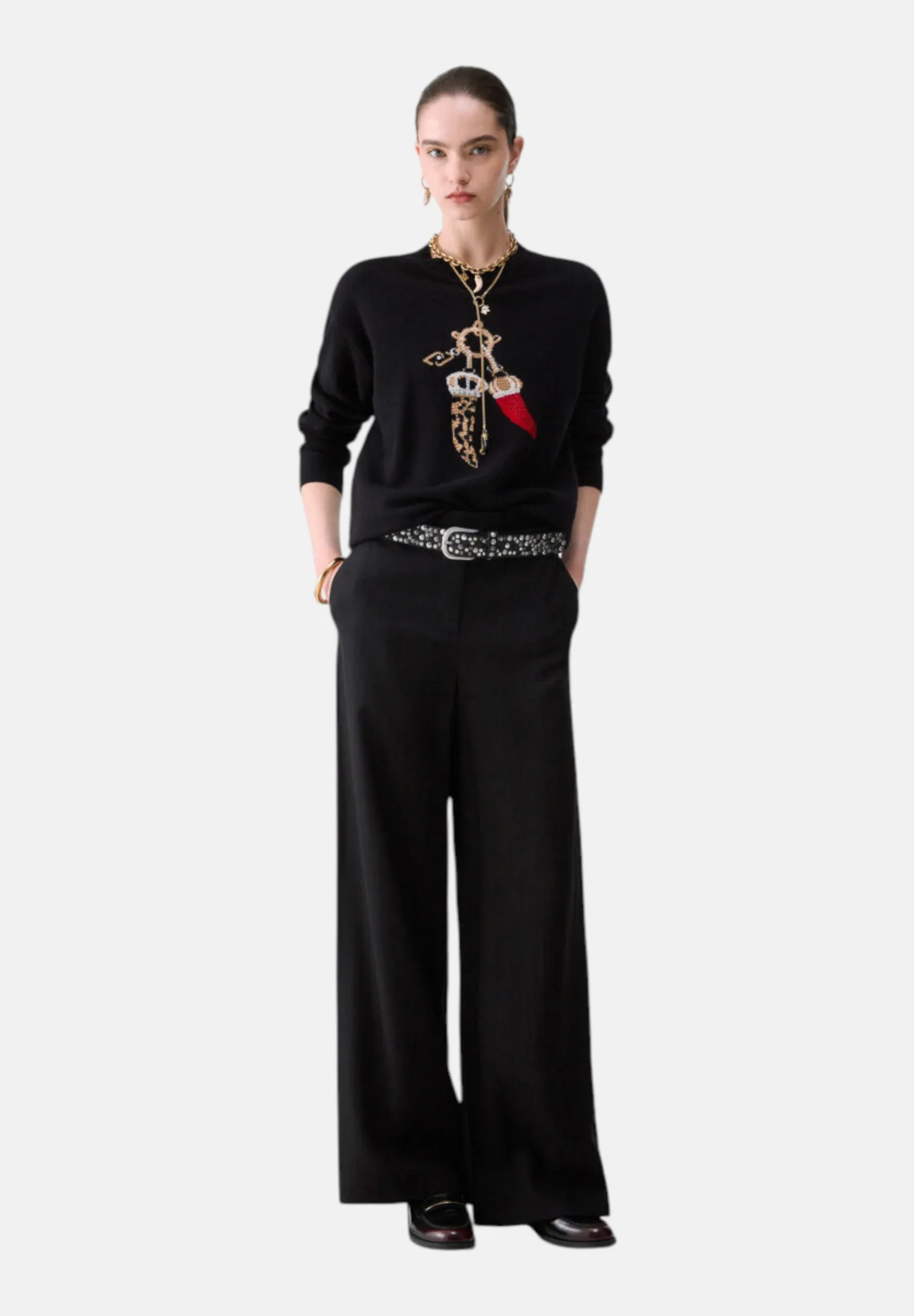 Liu Jo Maglione Maglione Noir