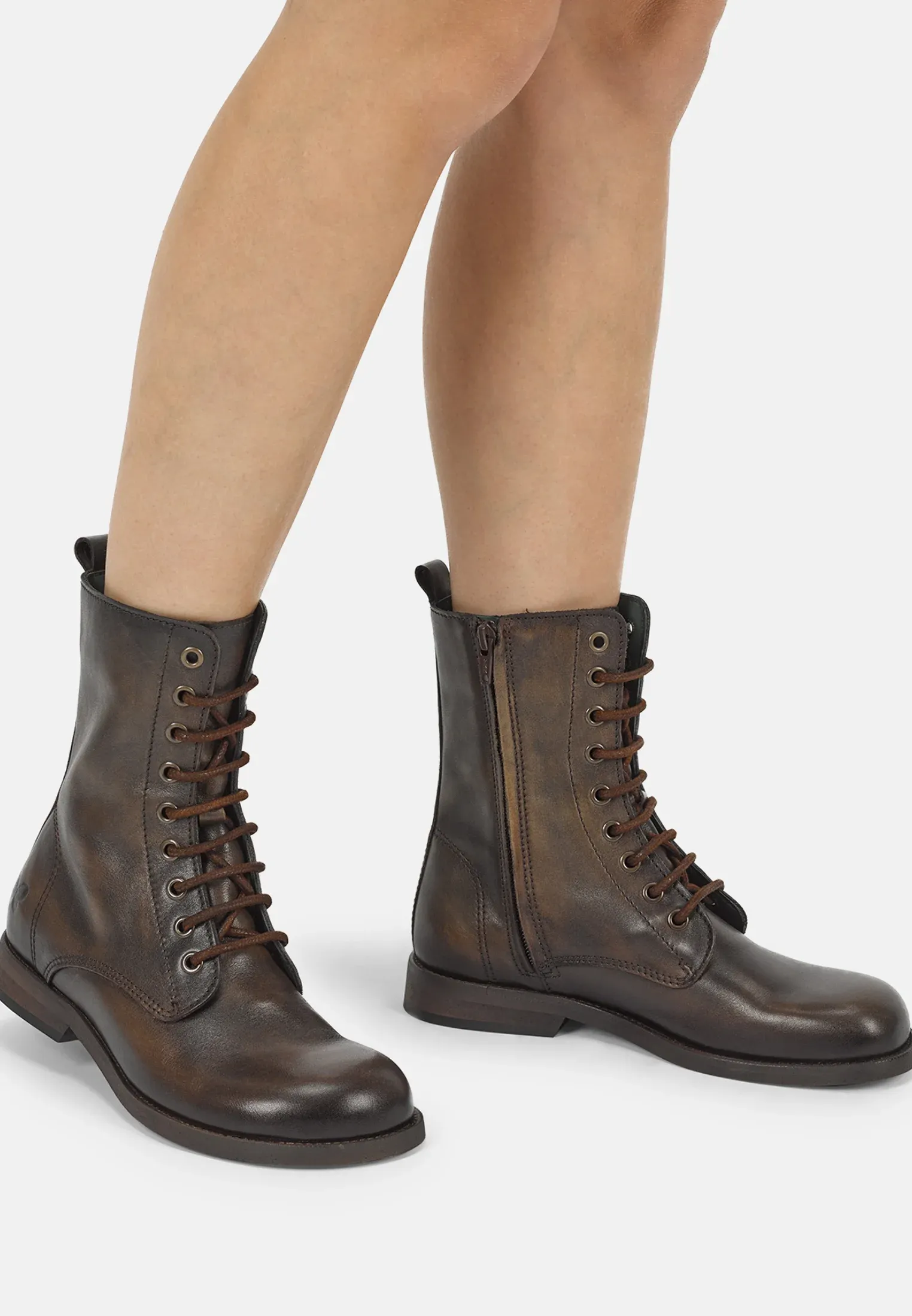 Felmini Bottes à lacets Stivaletti en cuir