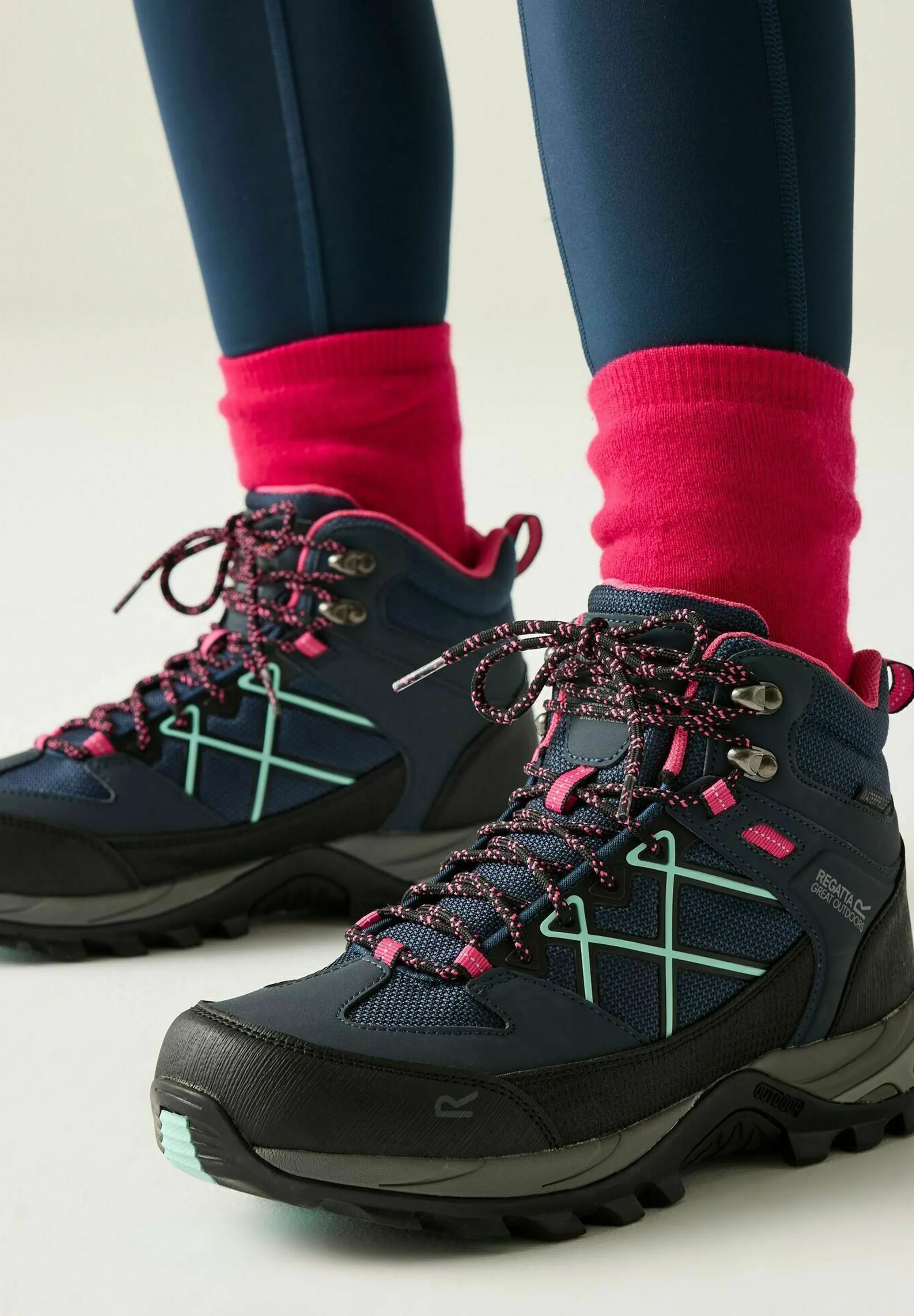 Bottes de randonnée imperméables Regatta Samaris Iii - Chaussures de trekking bleu
