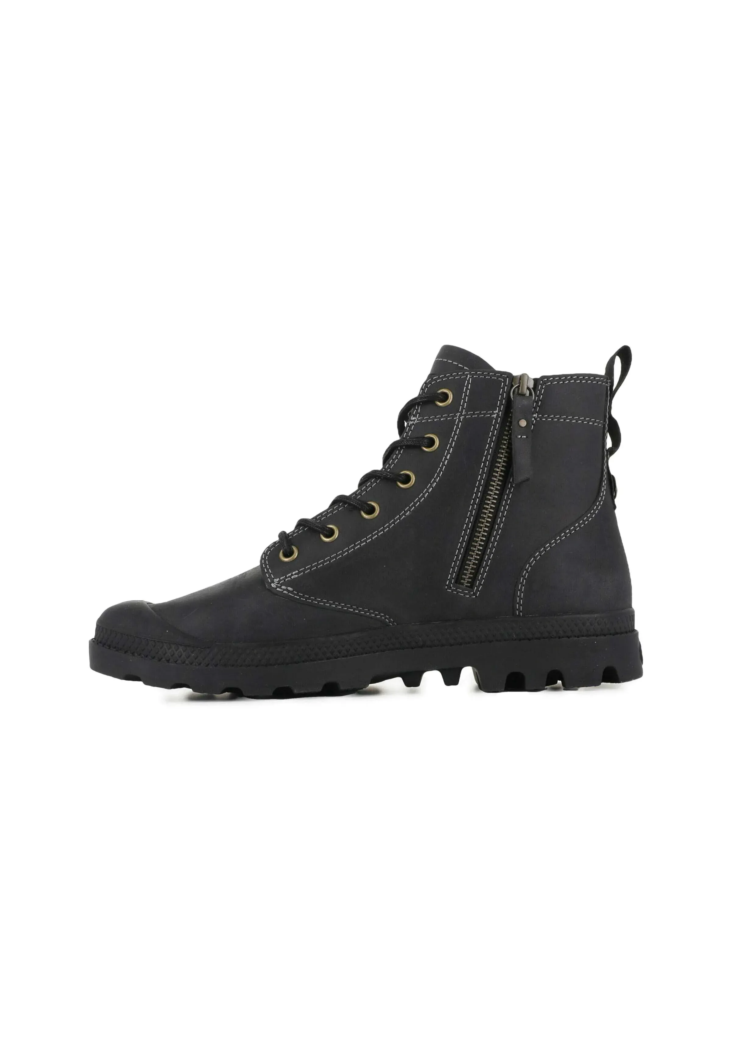 Palladium Stivaletti Stringati Noir