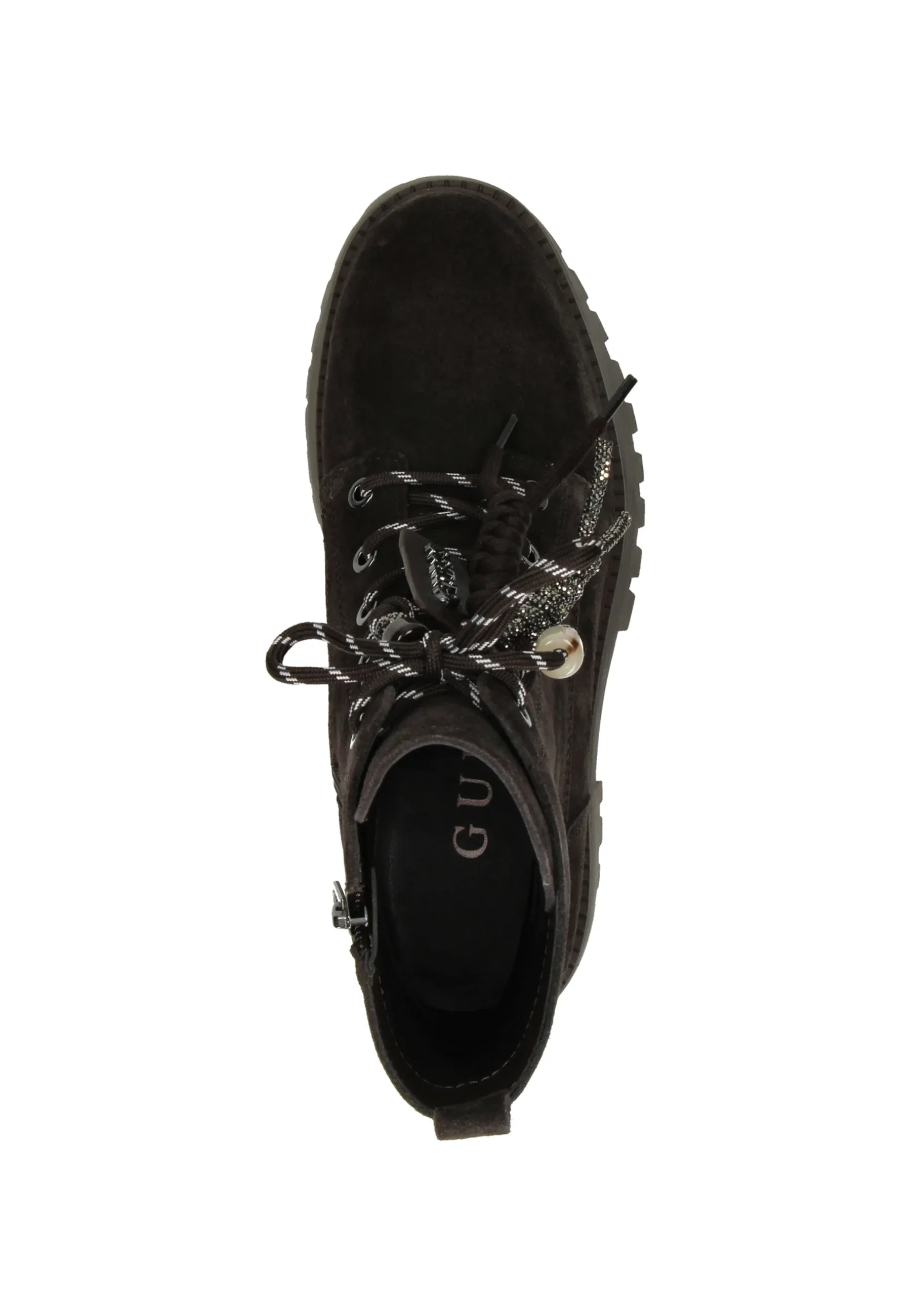 Guess Guess Fizzle Dames Veterboot Stivaletti Stringati Bruin