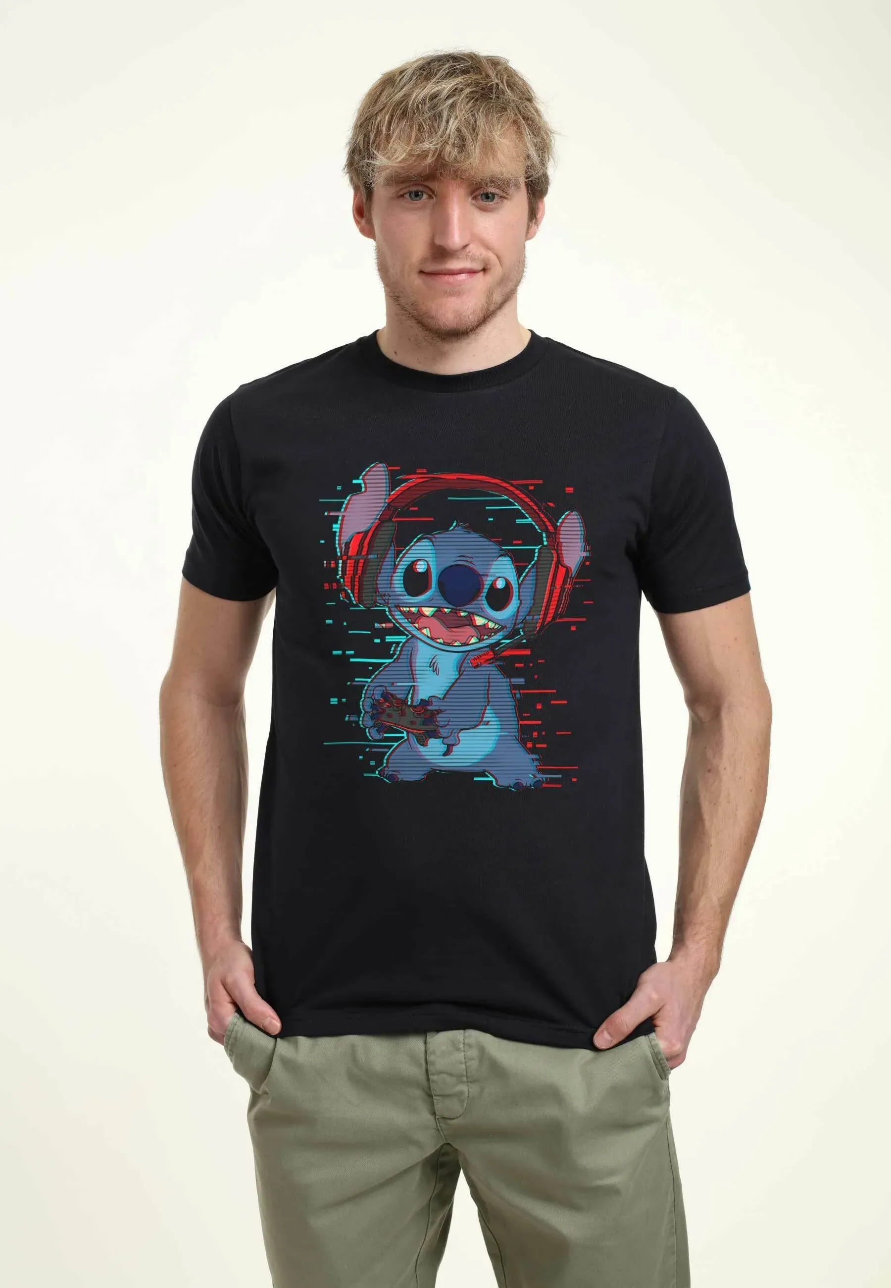 T-shirt Henry Tiger à Imprimé Bleu Nuit