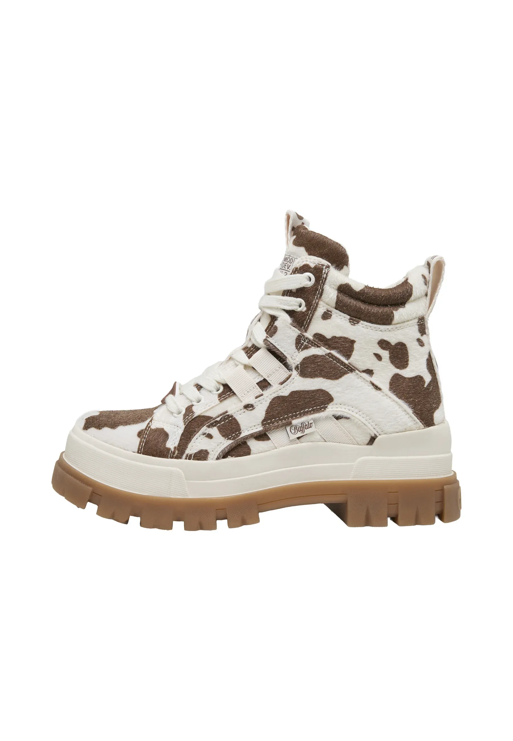 Buffalo Chaussures Premiers Pas Brown Cream Cow