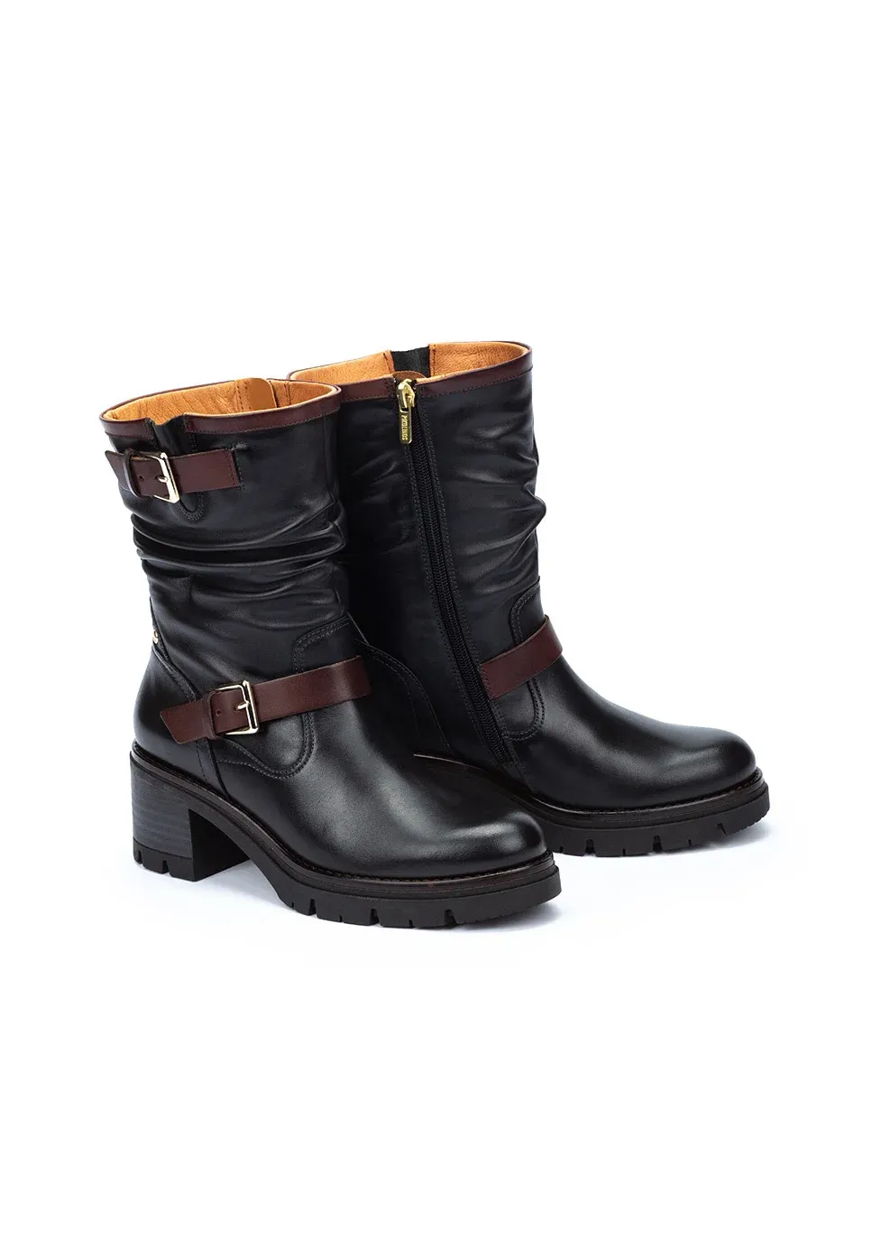 Pikolinos Soria Bottes à Talon Noir