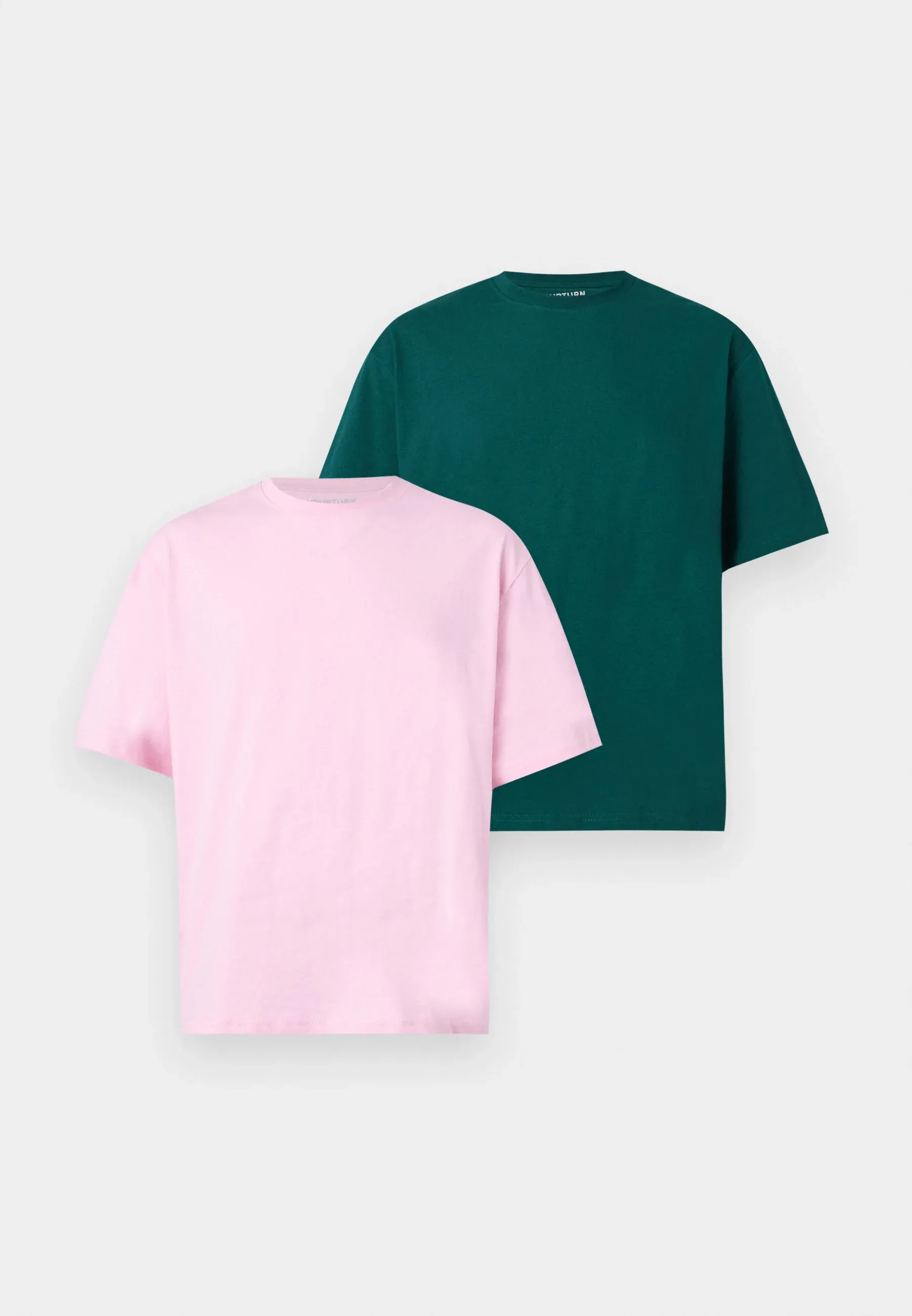 Yourturn T-shirt unisexe 2 pièces Basic Rosedark Teal