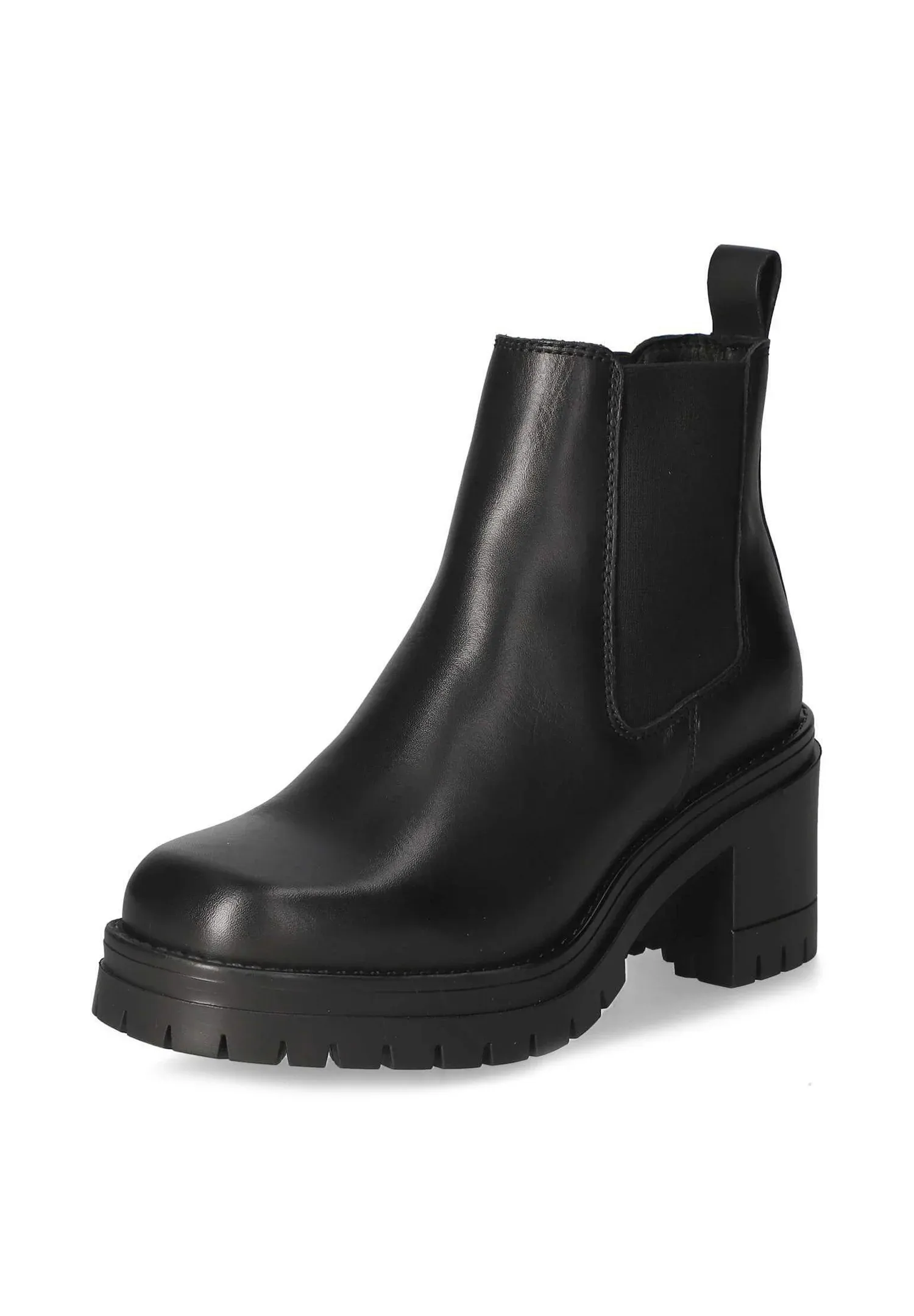 Fraeulein Frida Stivaletti Con Plateau Noir