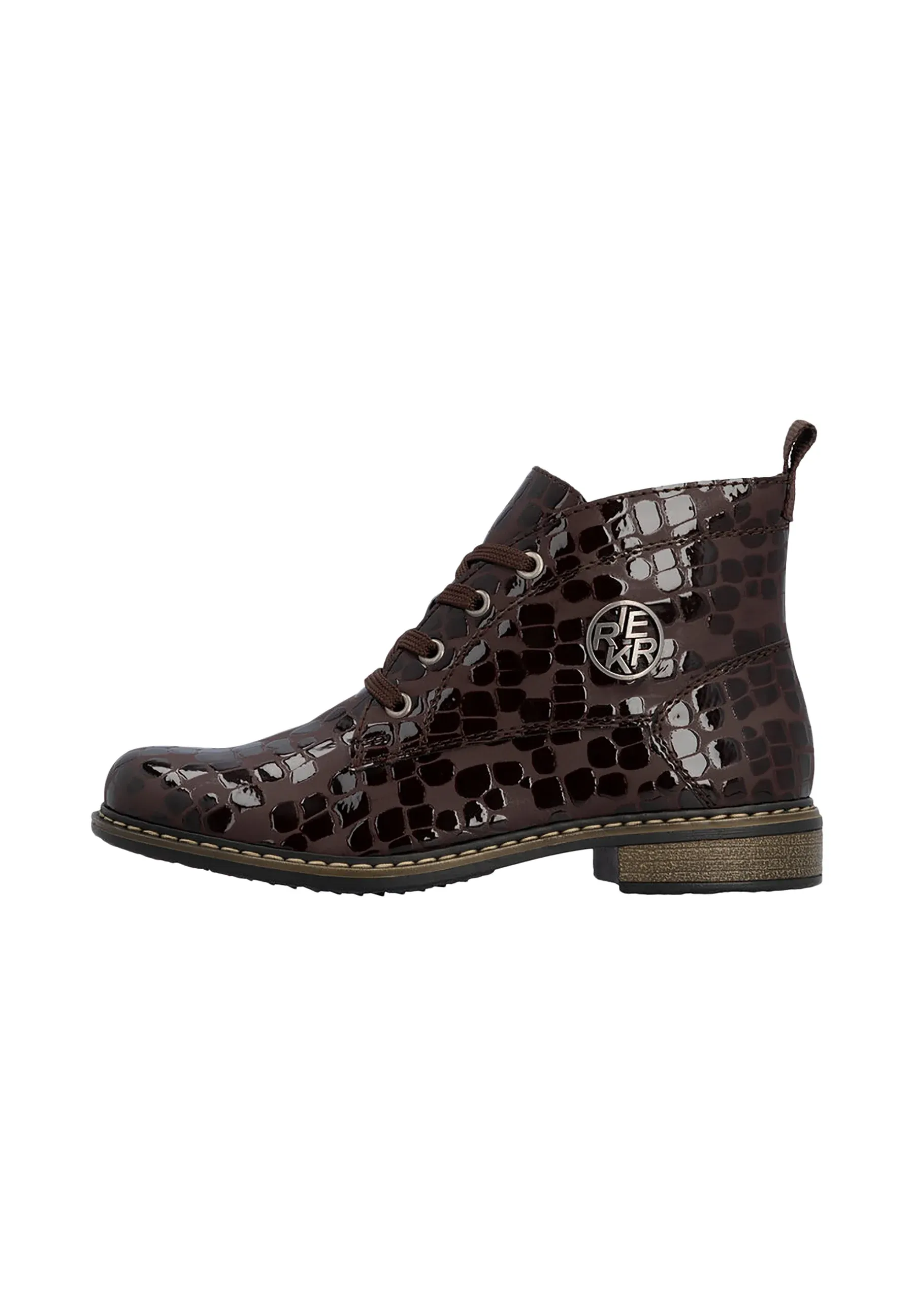 Rieker Bottines à lacets Marron