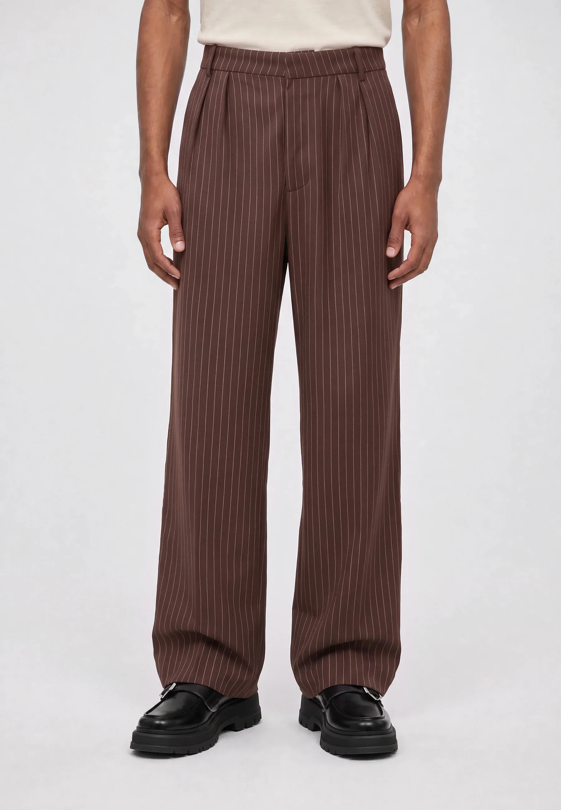 Yourturn Pantalons Unisexe Marron