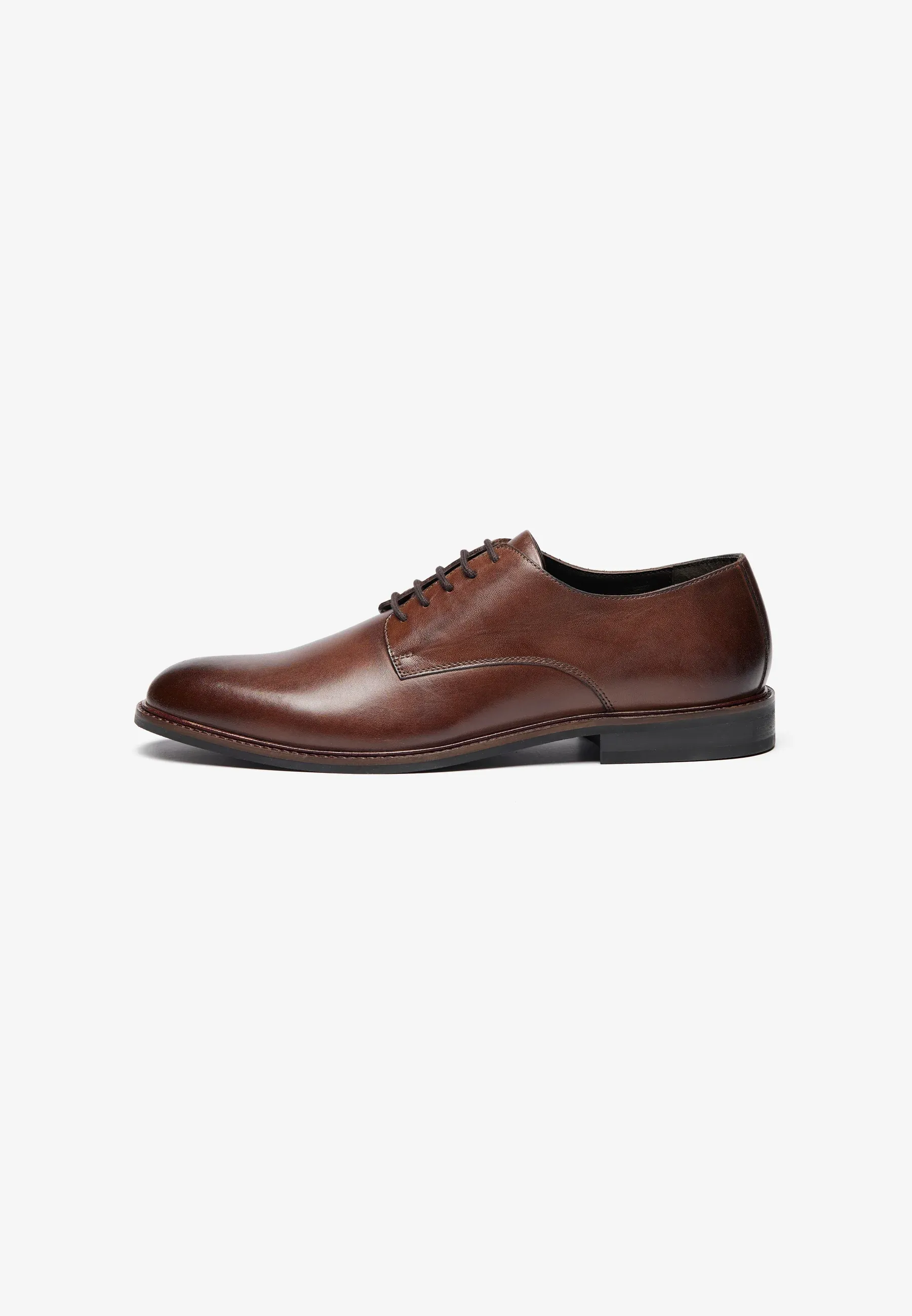 Zign Leather Stringate Élégantes Brun