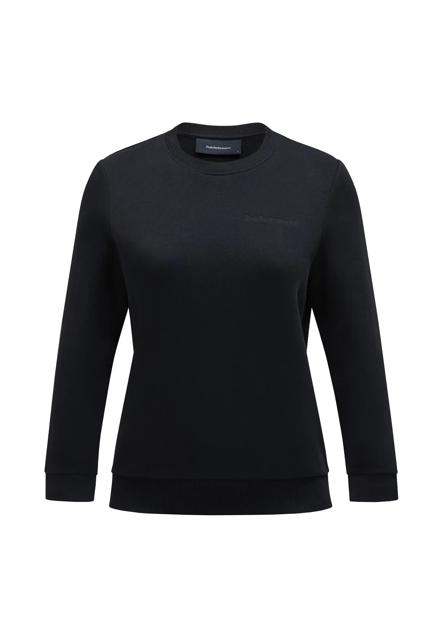 Peak Performance W Original Small Logo Cre Felpa Noir