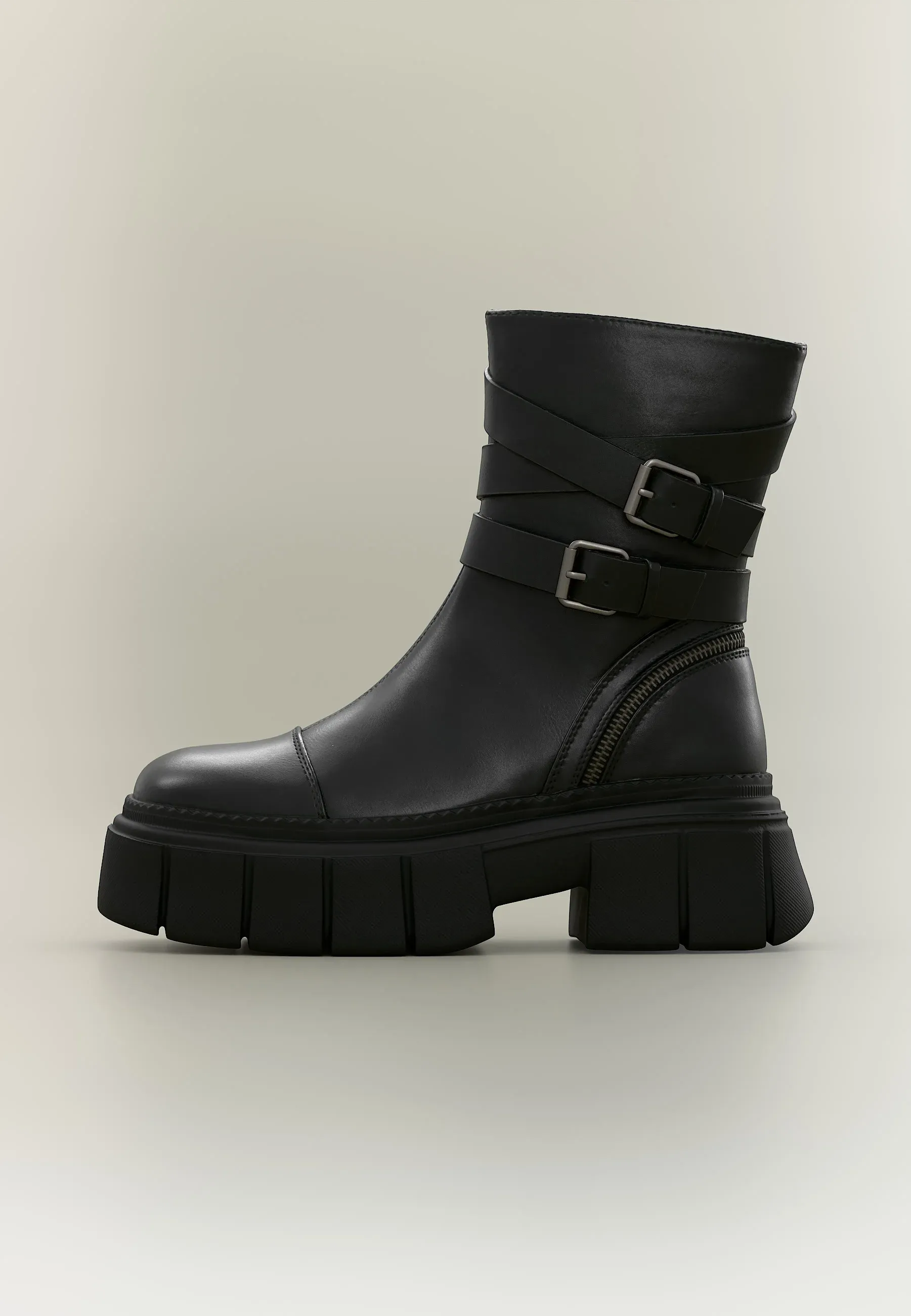 Evenandodd By Zalando Bottes à Talon Compensé Noir
