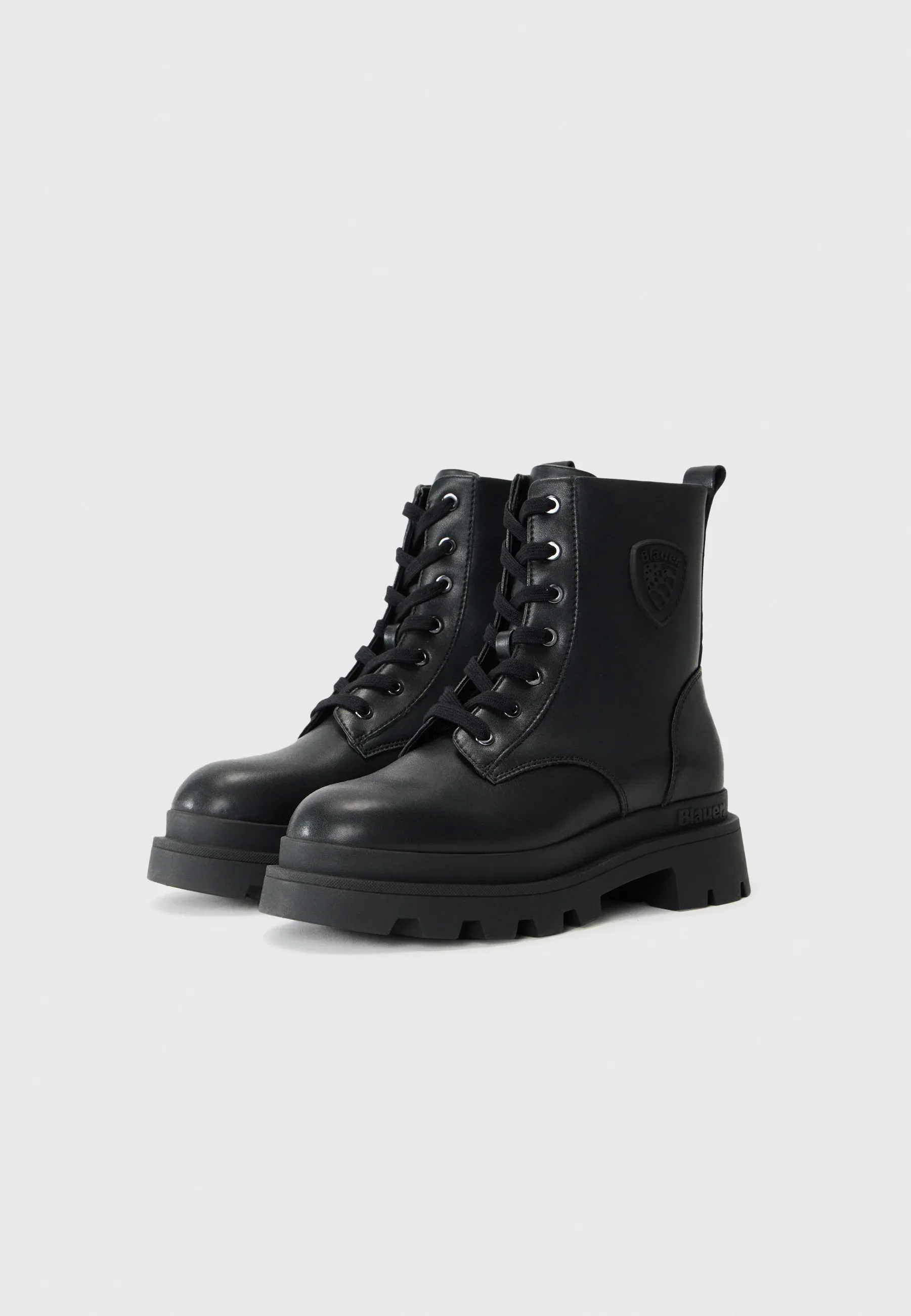 Blauer Kimmel 04 Bottes à lacets noires