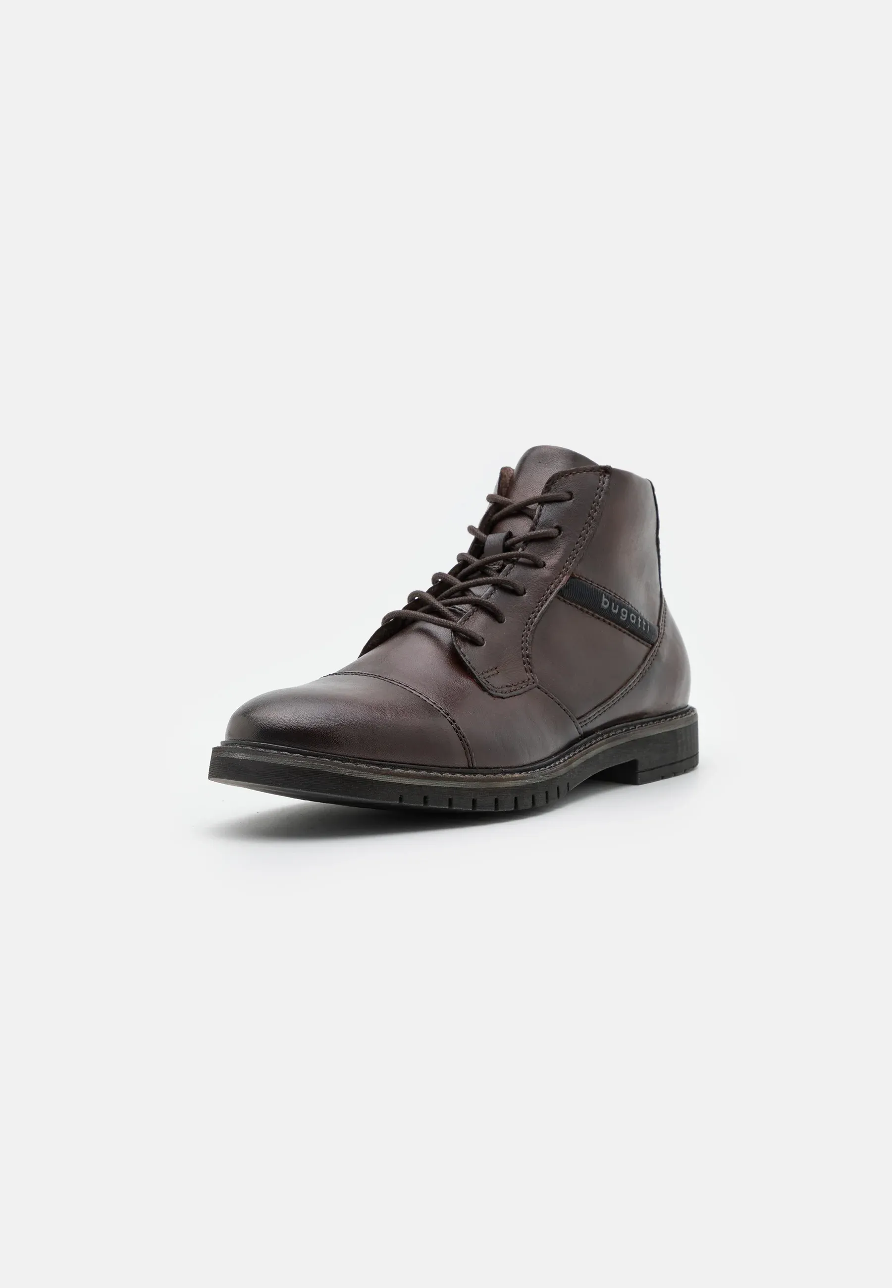 Bugatti Caj Bottes à lacets Mid Brown