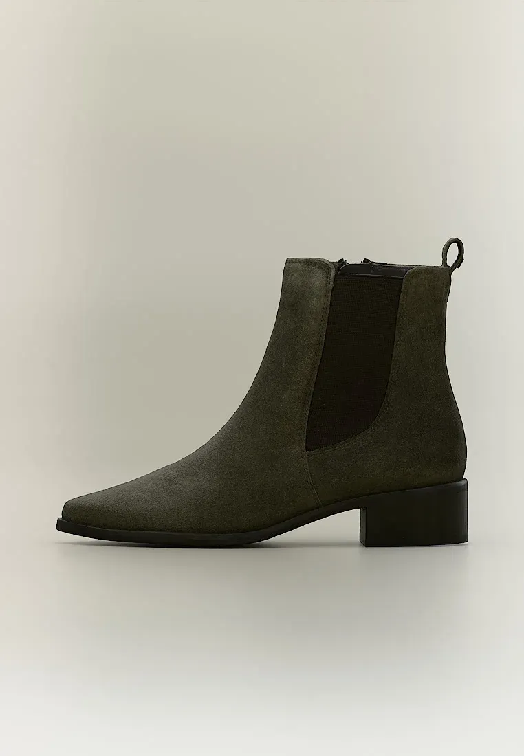 Paul Green Stivaletti Texani Biker Olive