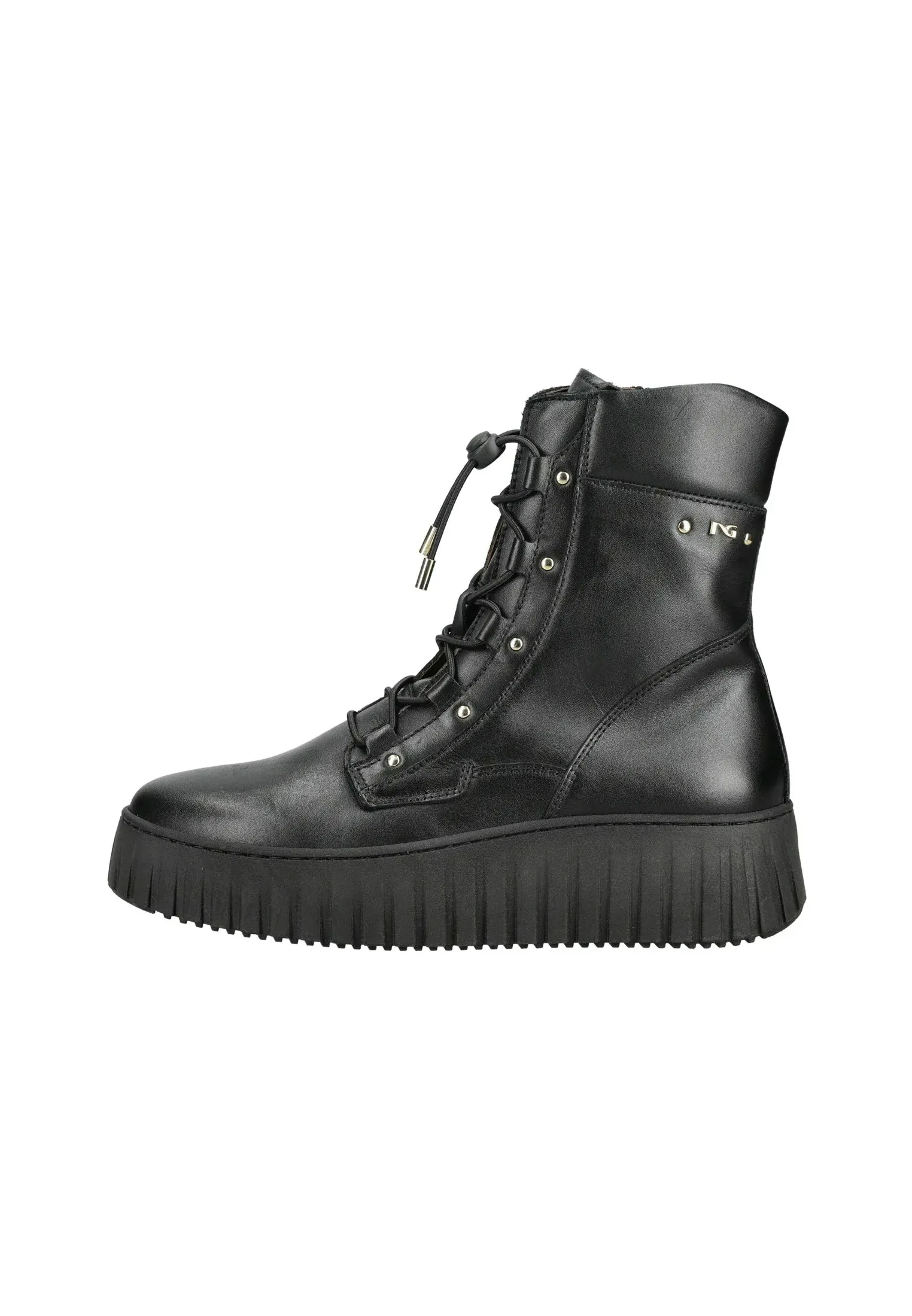 Nerogiardini Bottes à lacets Noires