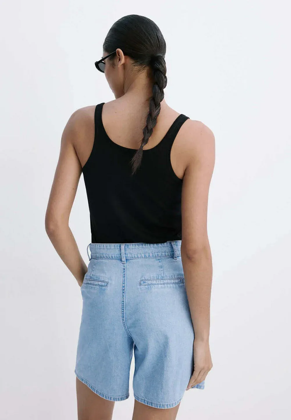 Shorts Mango Di Jeans Bleu Clair