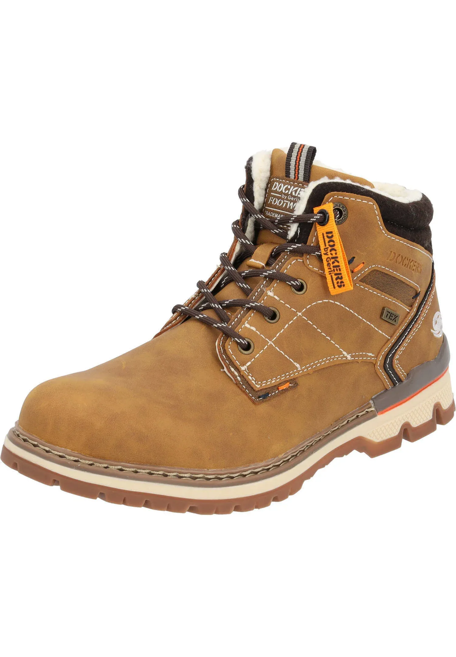 Bottes à lacets Dockers Golden Tan Jaune