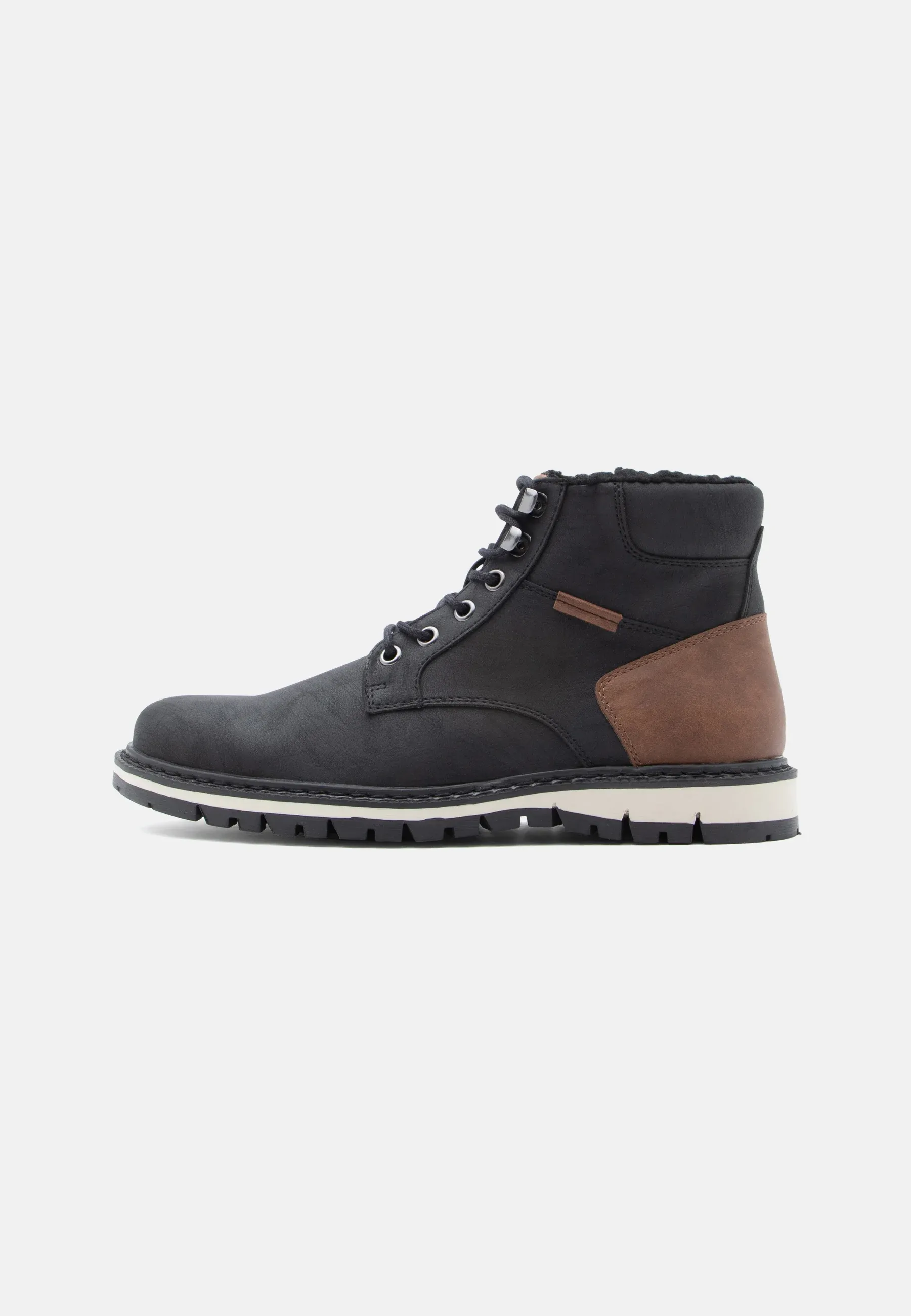 Pier One Bottes à lacets noires
