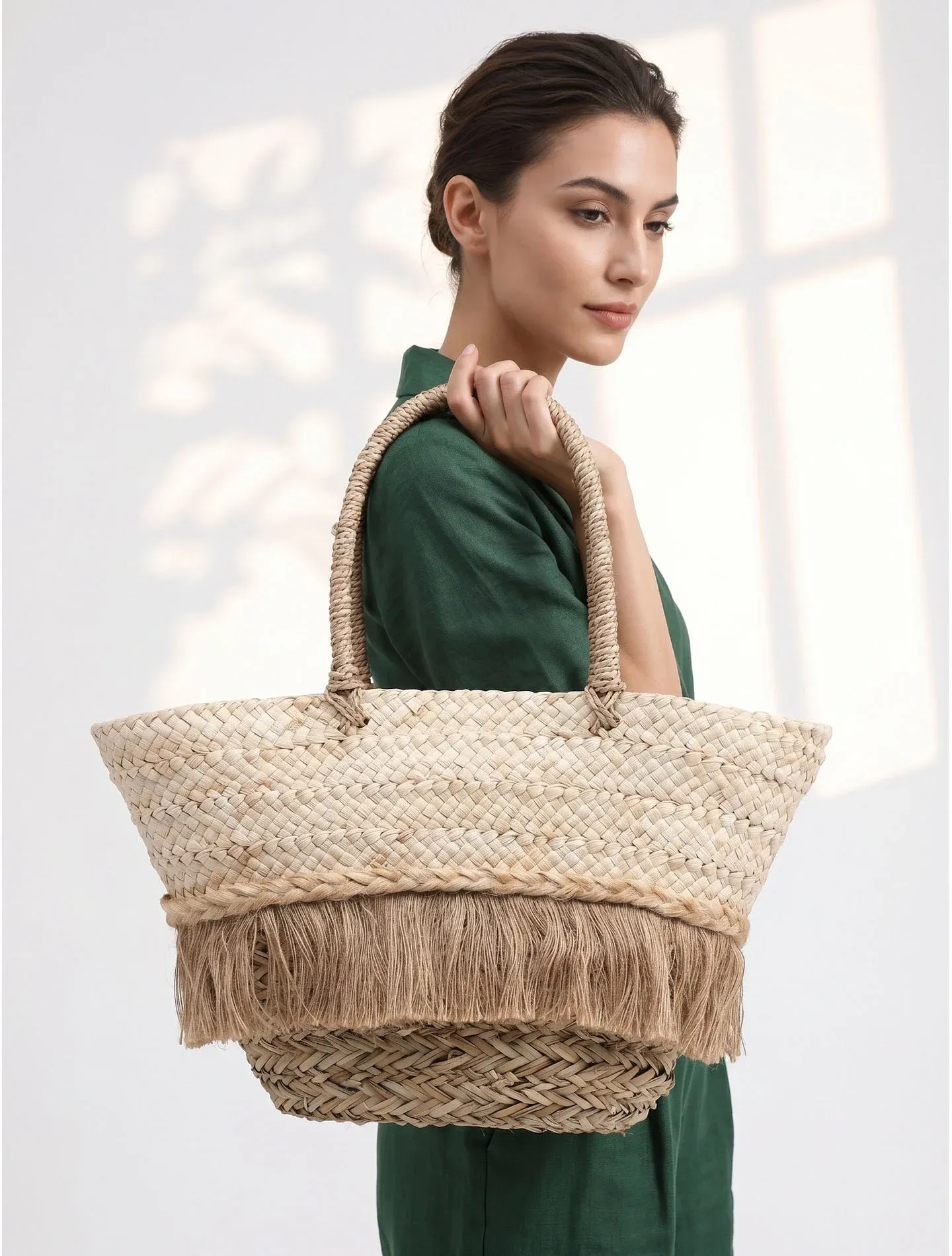 Sac à main Kassandra Kassandra Tote Bag Sac à courses Crema