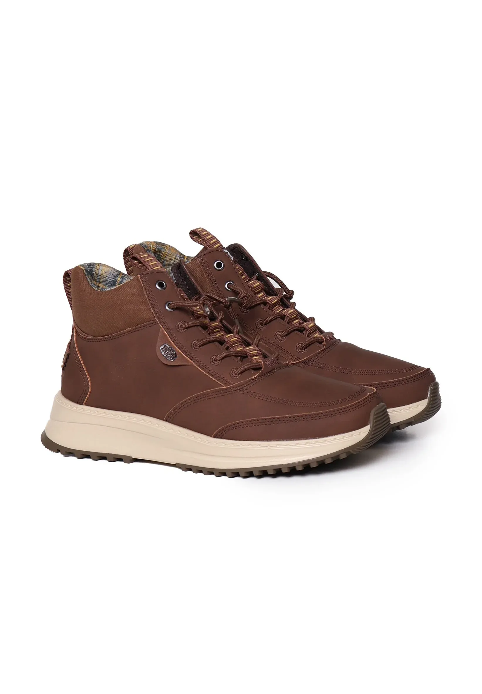 Heydude Stivaletti Stringati Marron