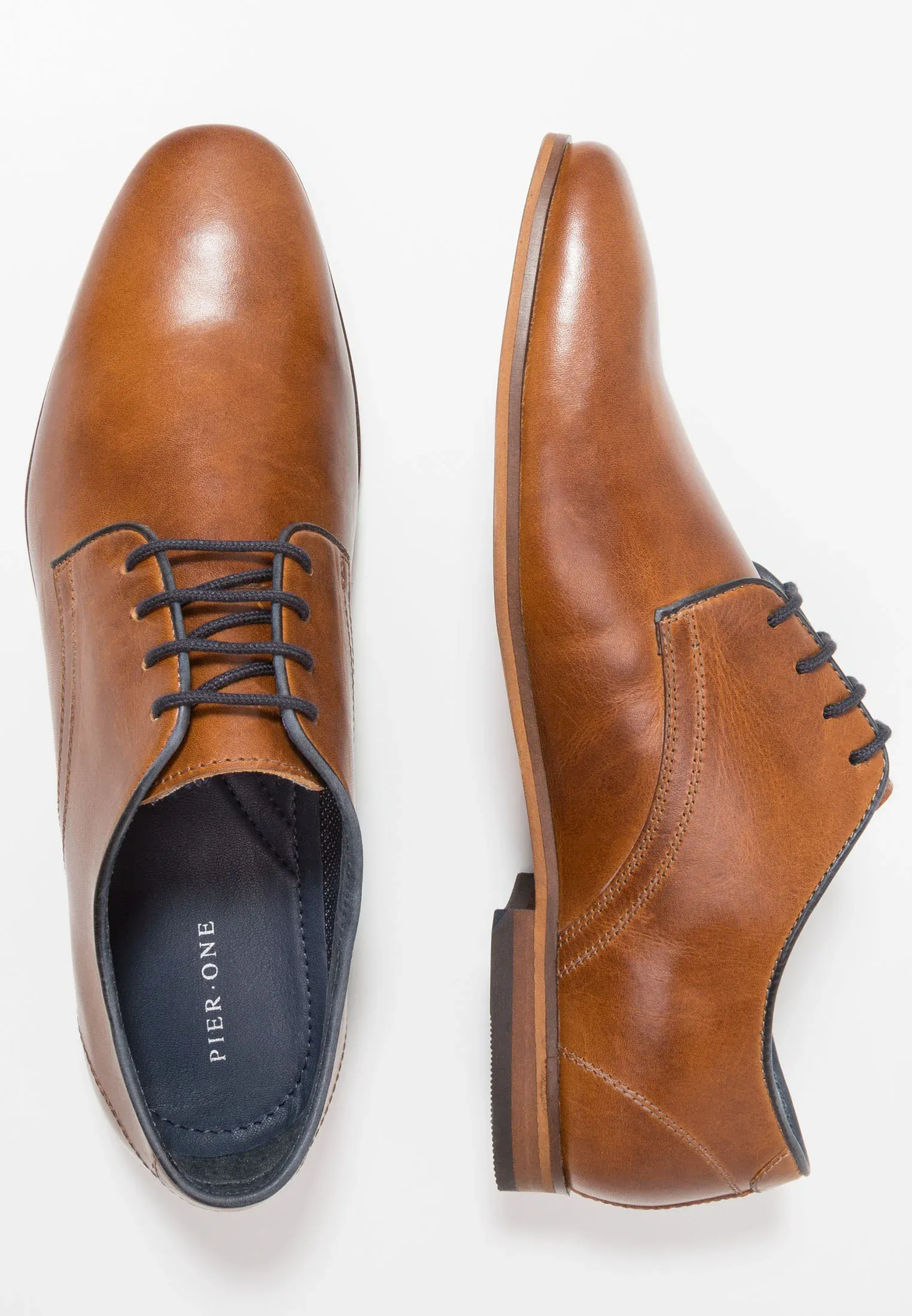 Pier One Stringate Cognac