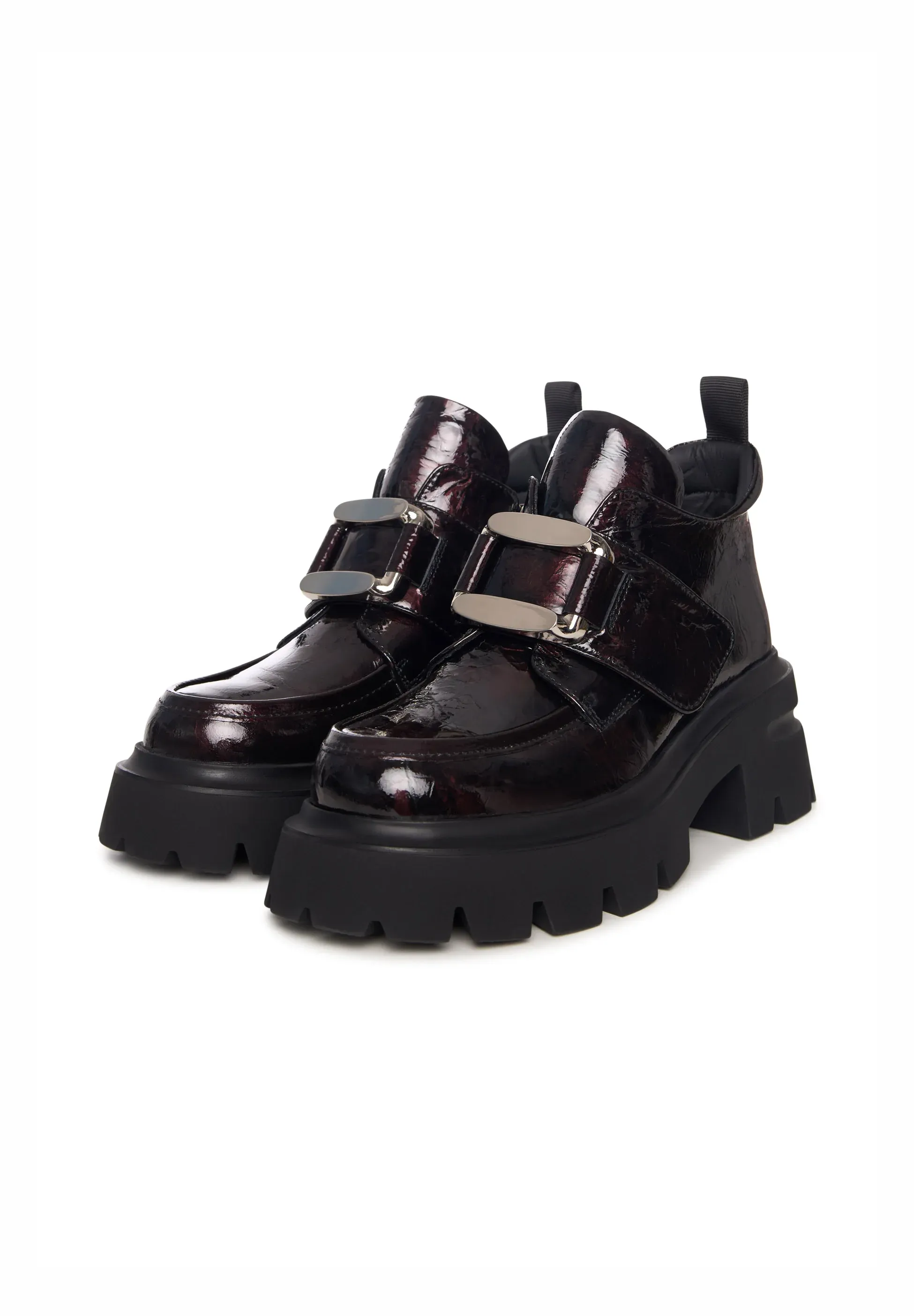 Cesare Gaspari Bottes à Plateau Bordeaux