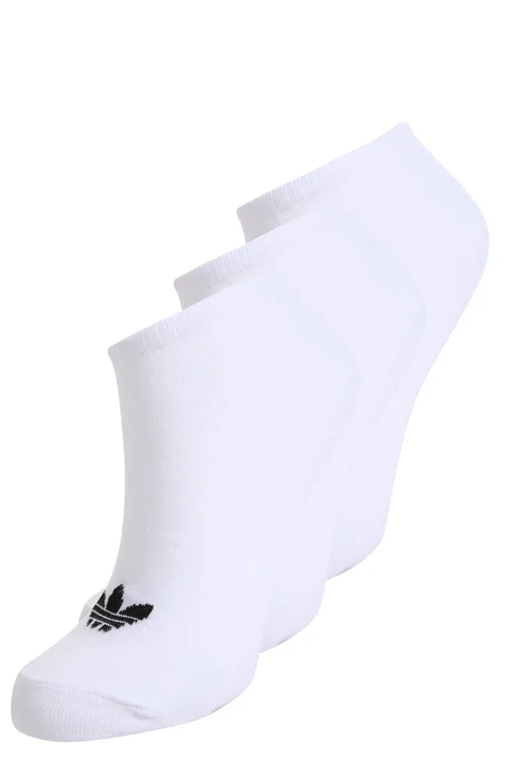 Adidas Originals Unisexe 3 Pièces Chaussettes Blanc/Noir