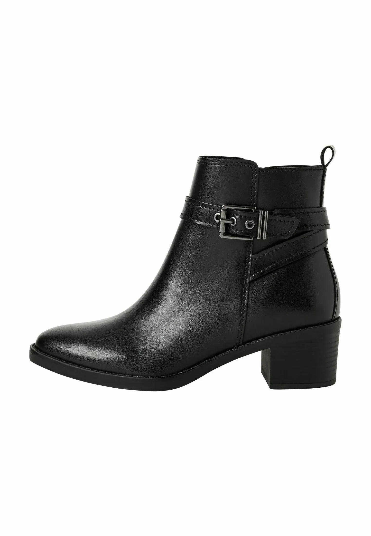 Marco Tozzi Bottes texanes style biker noir