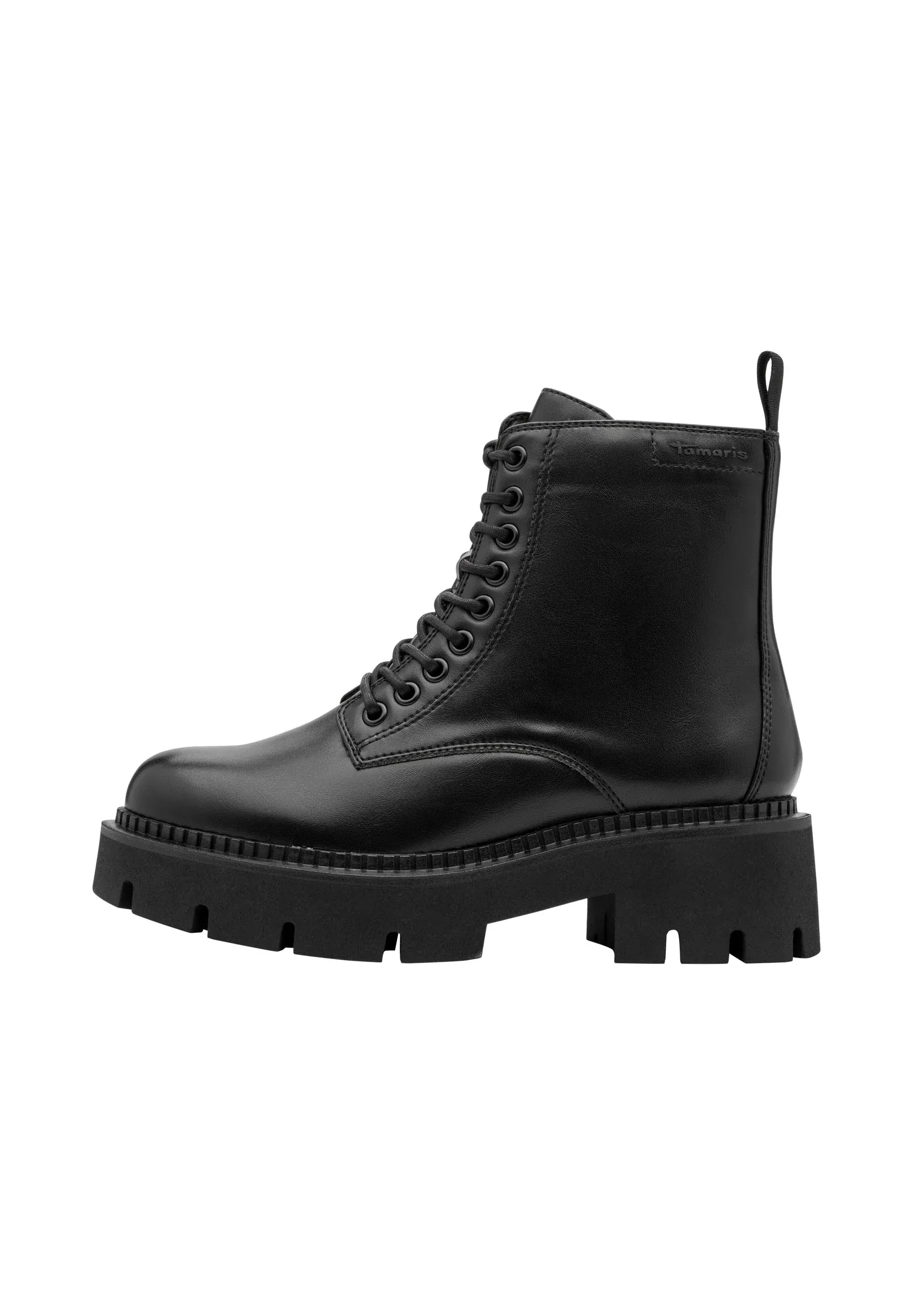 Tamaris Stiefelette Stivaletti Stringati Noir