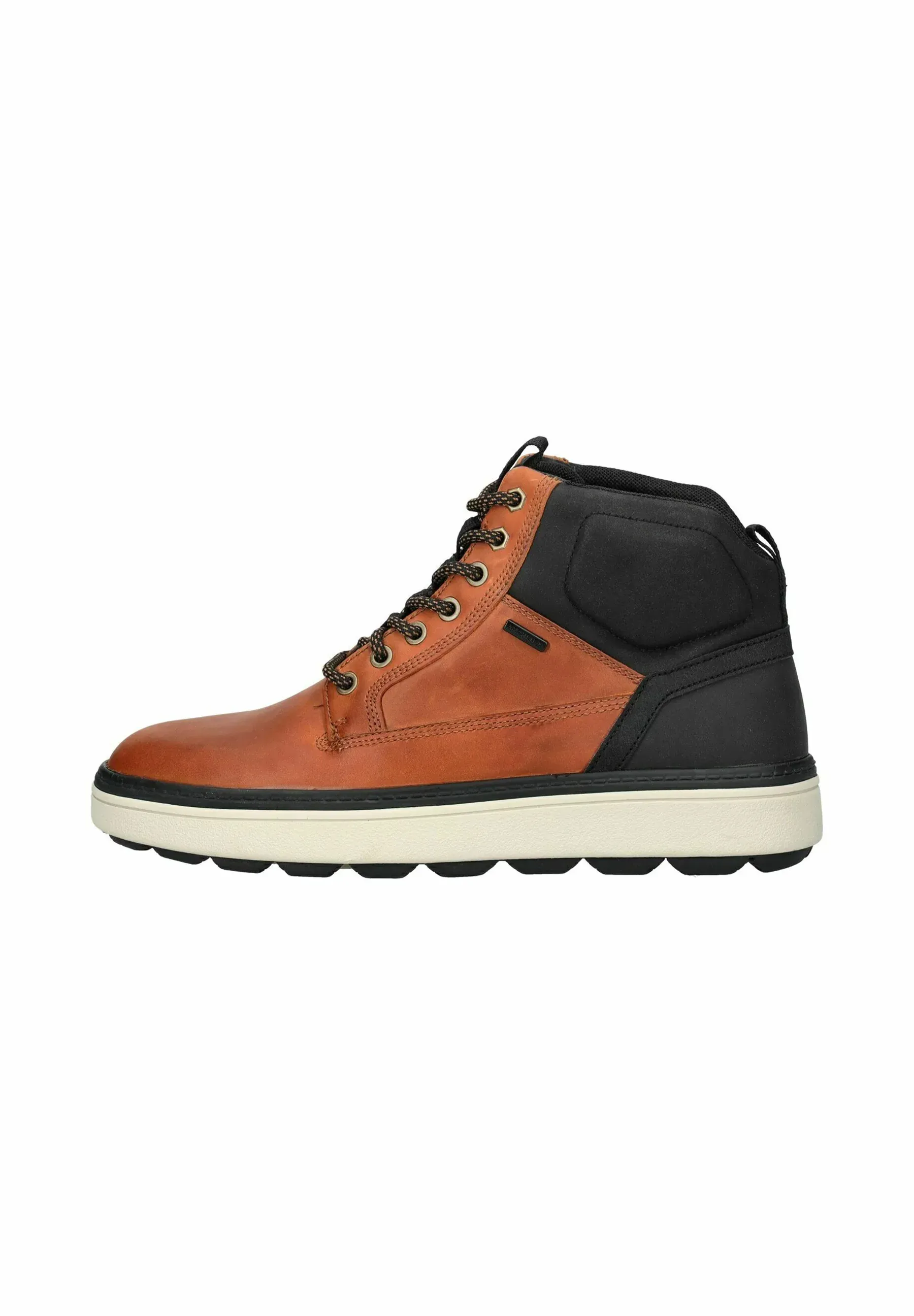 Geox Bottes à lacets Lt Brownblack C