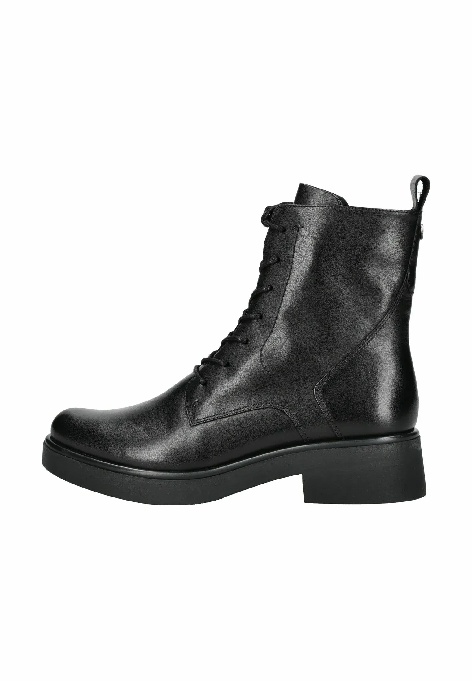 Caprice Stivaletti Stringati Noir Nappa
