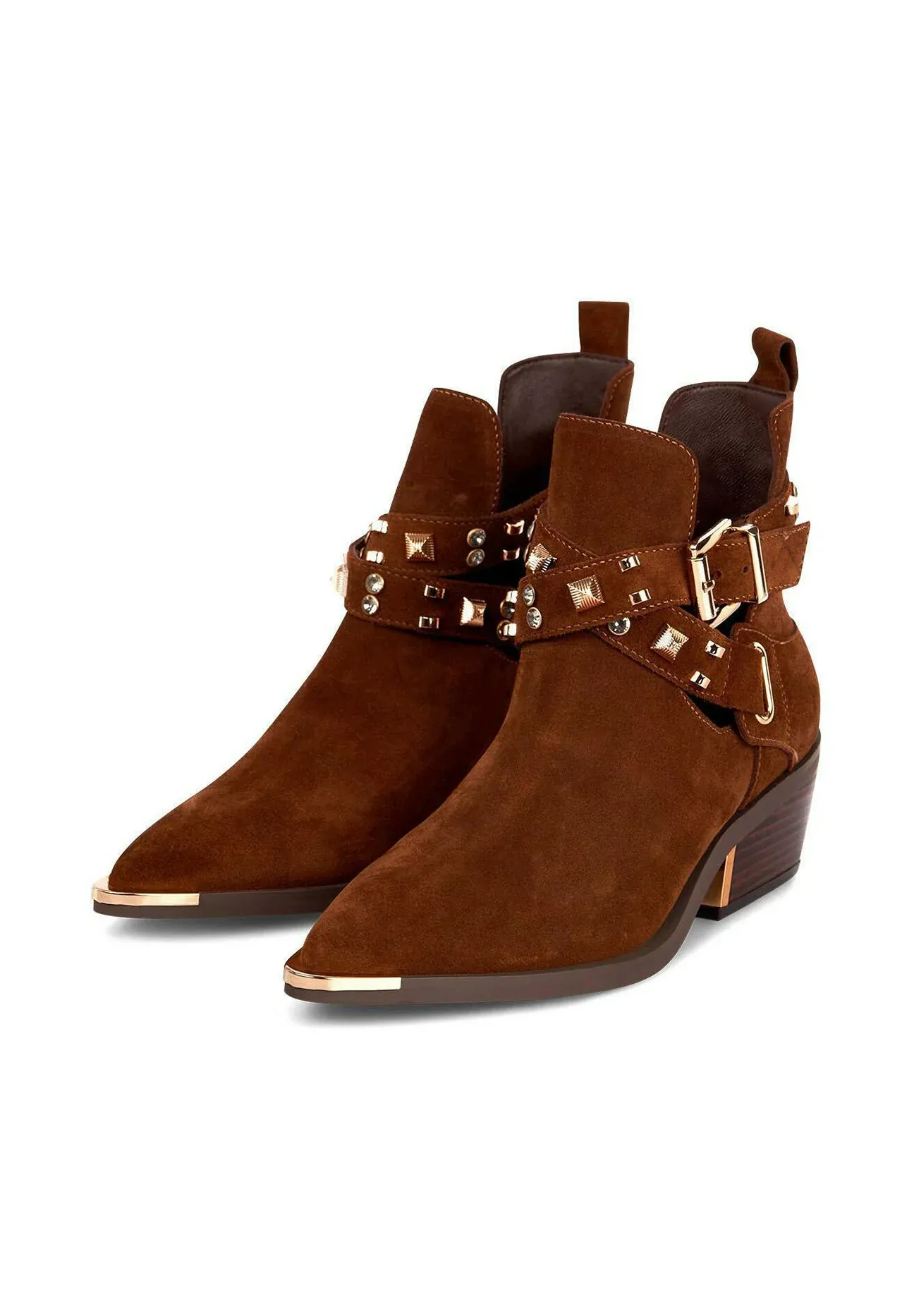 Alma En Pena Bottes texanes moto camel