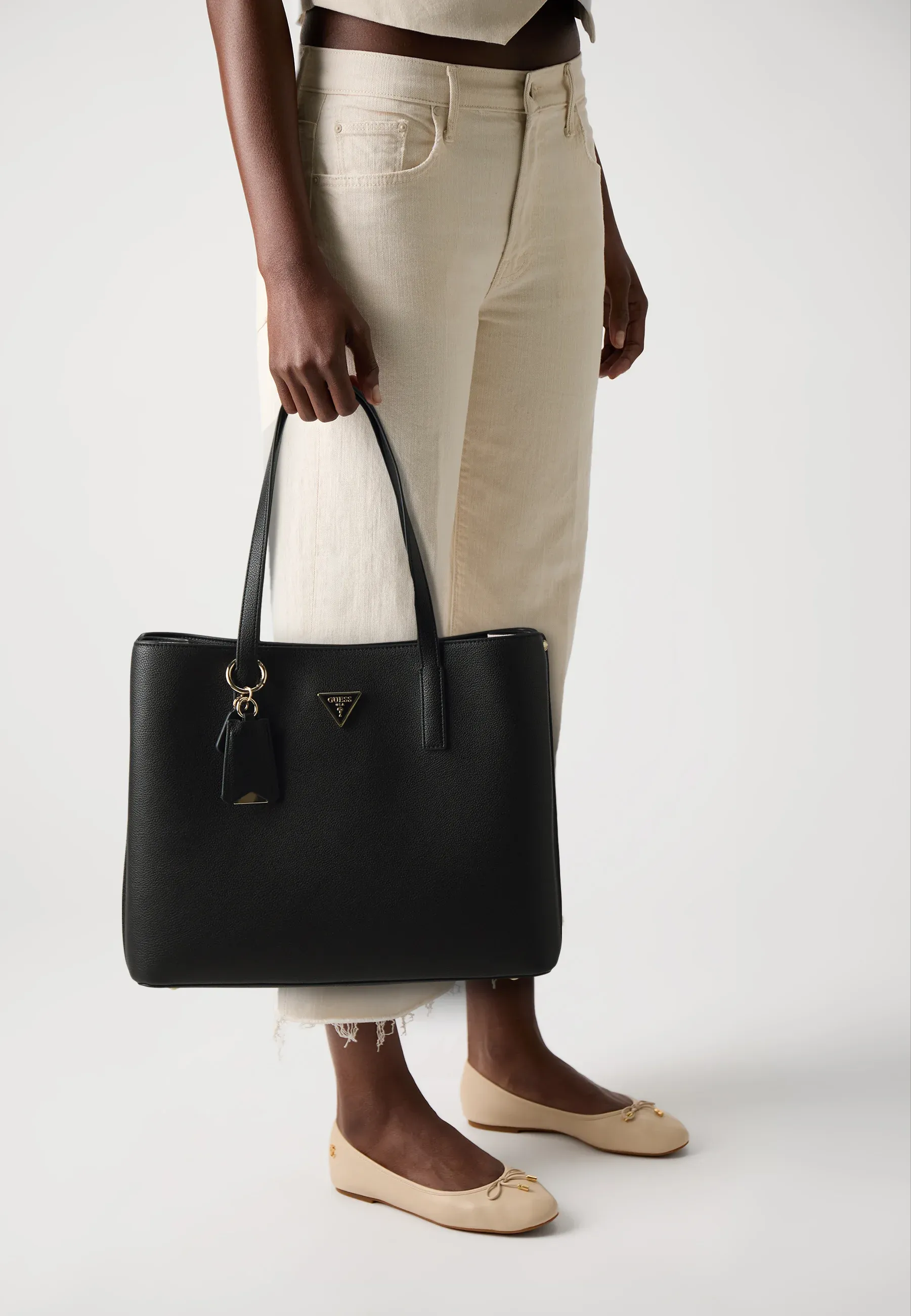 Guess Meridian Girlfriend Tote Borsa A Mano Noir