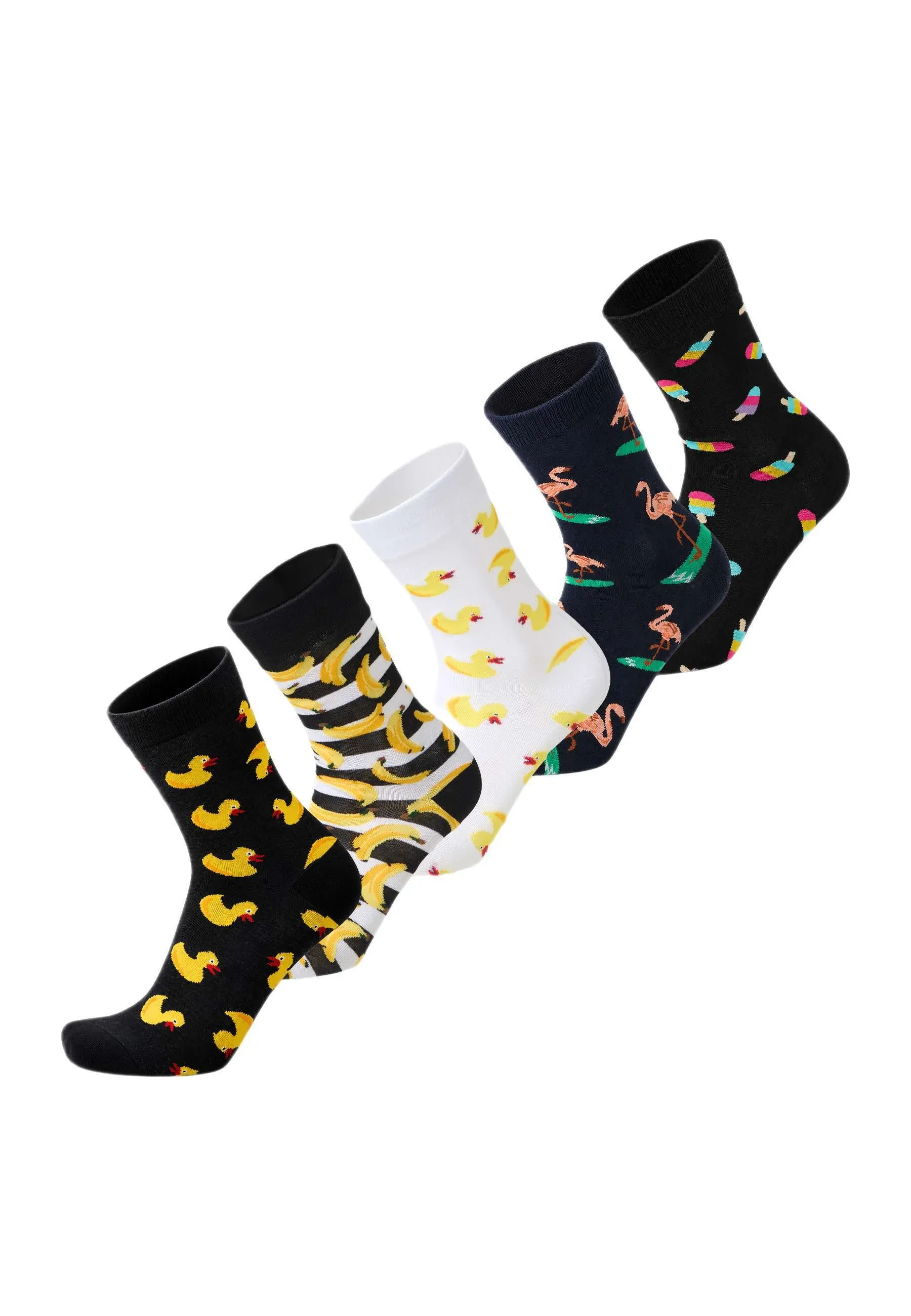 Chaussettes Tropicales Blount And Pool 5 Pièces Unisexe Calze Multicolore