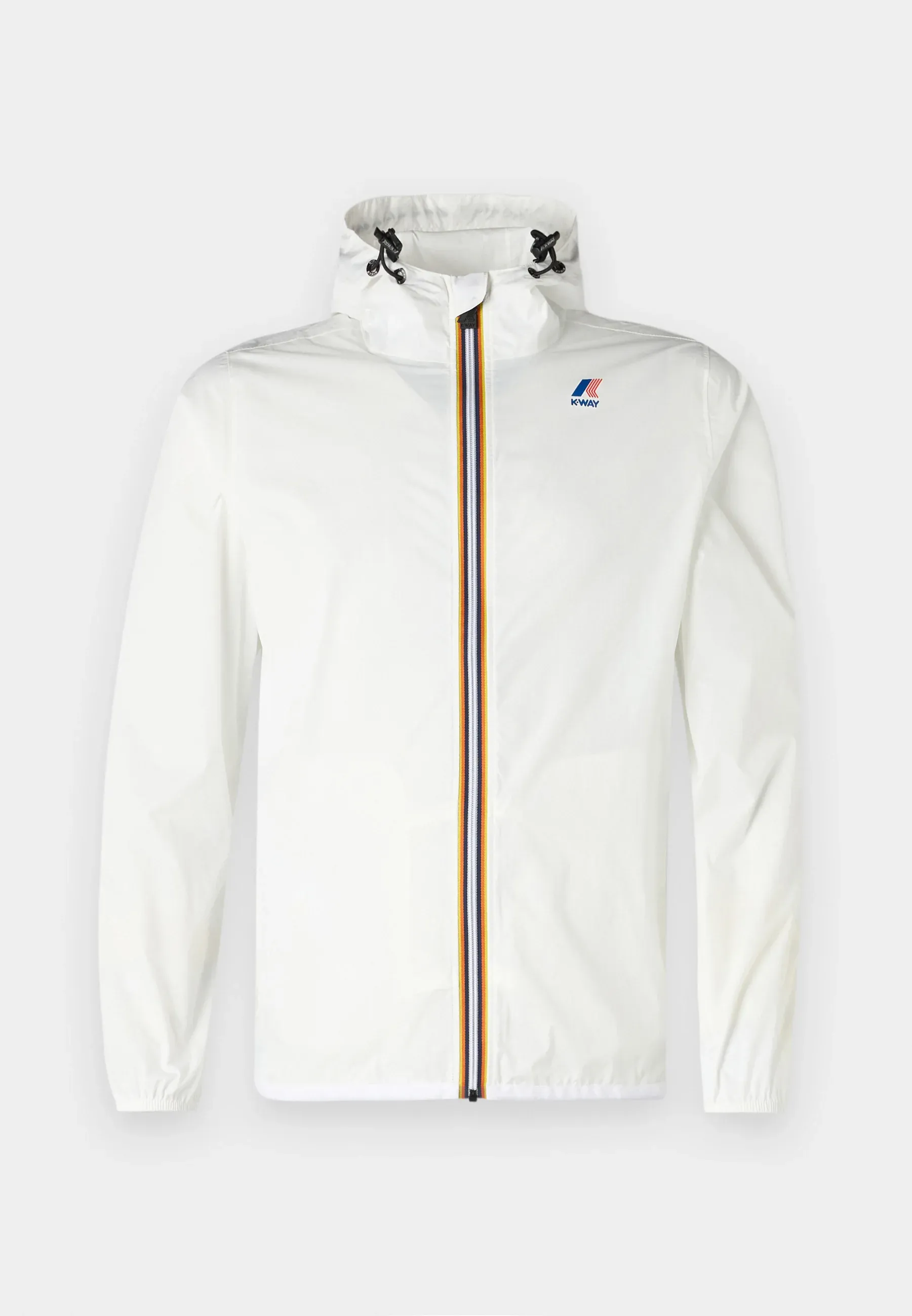 K Way Le Vrai Claude Veste Légère Unisexe Blanc