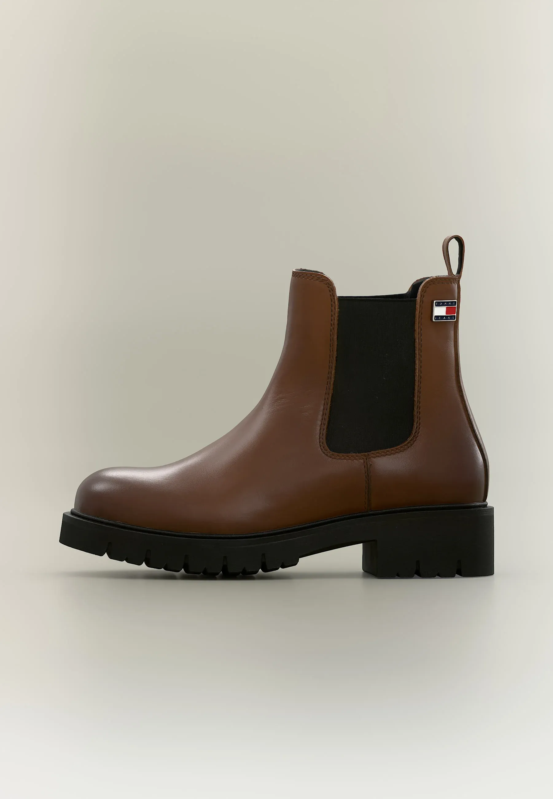 Bottes Chelsea à crampons Tommy Jeans Stivaletti Sunset Rust