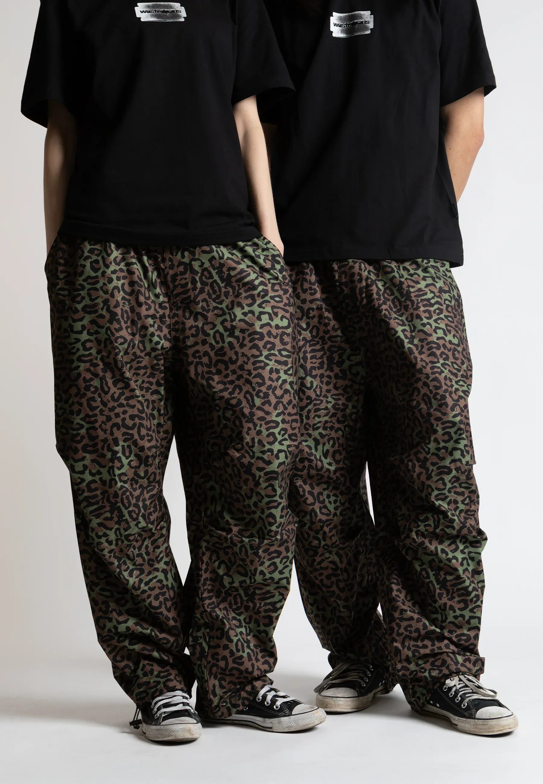 Wasted Paris Cheetah Pantalons Unisexe Olive