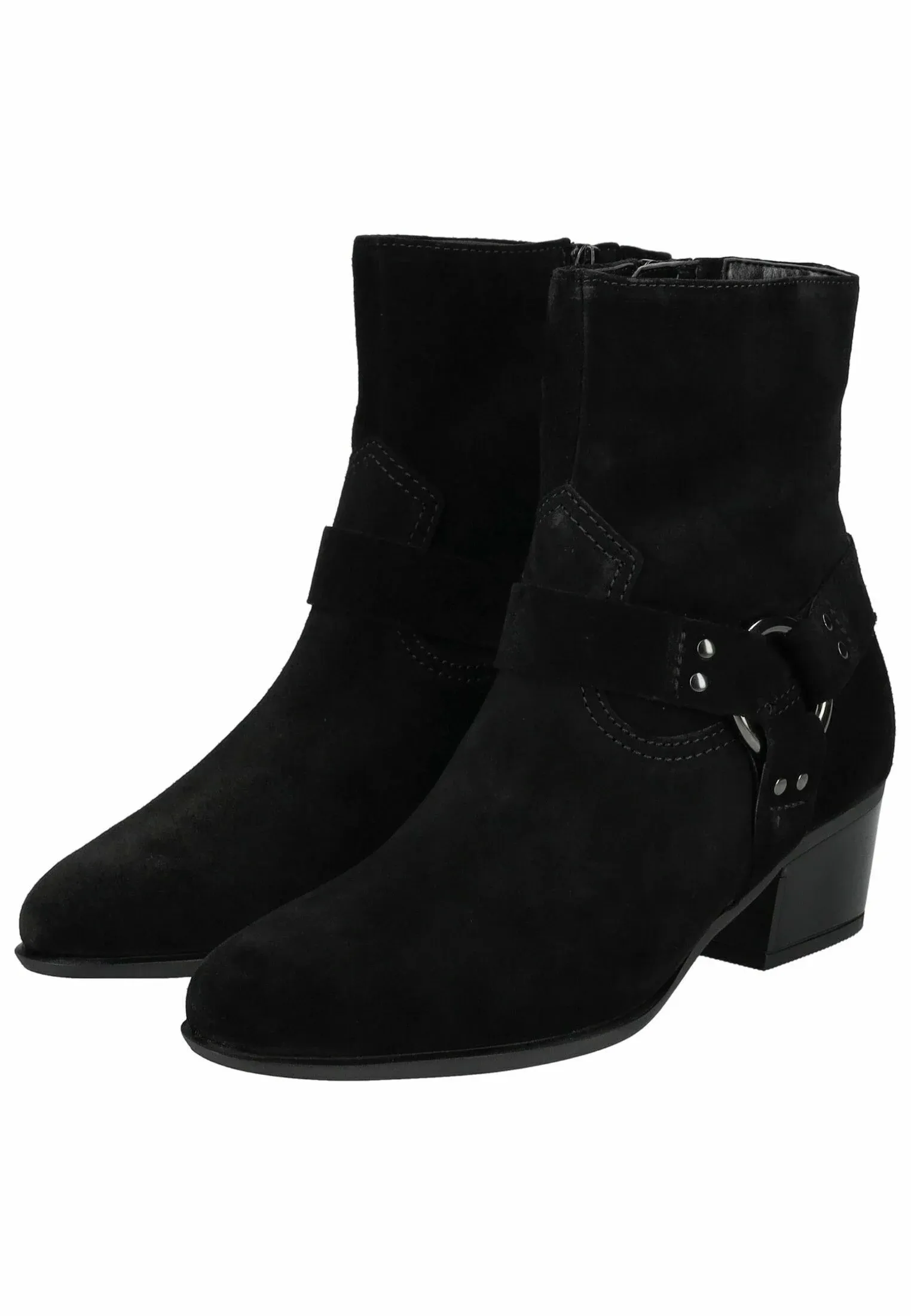 Gabor Stiefelette Stivaletti Texani Biker Noir Mic Cdf 47