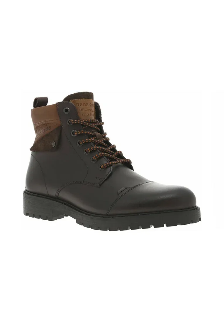 Redskins Bottes à lacets marron