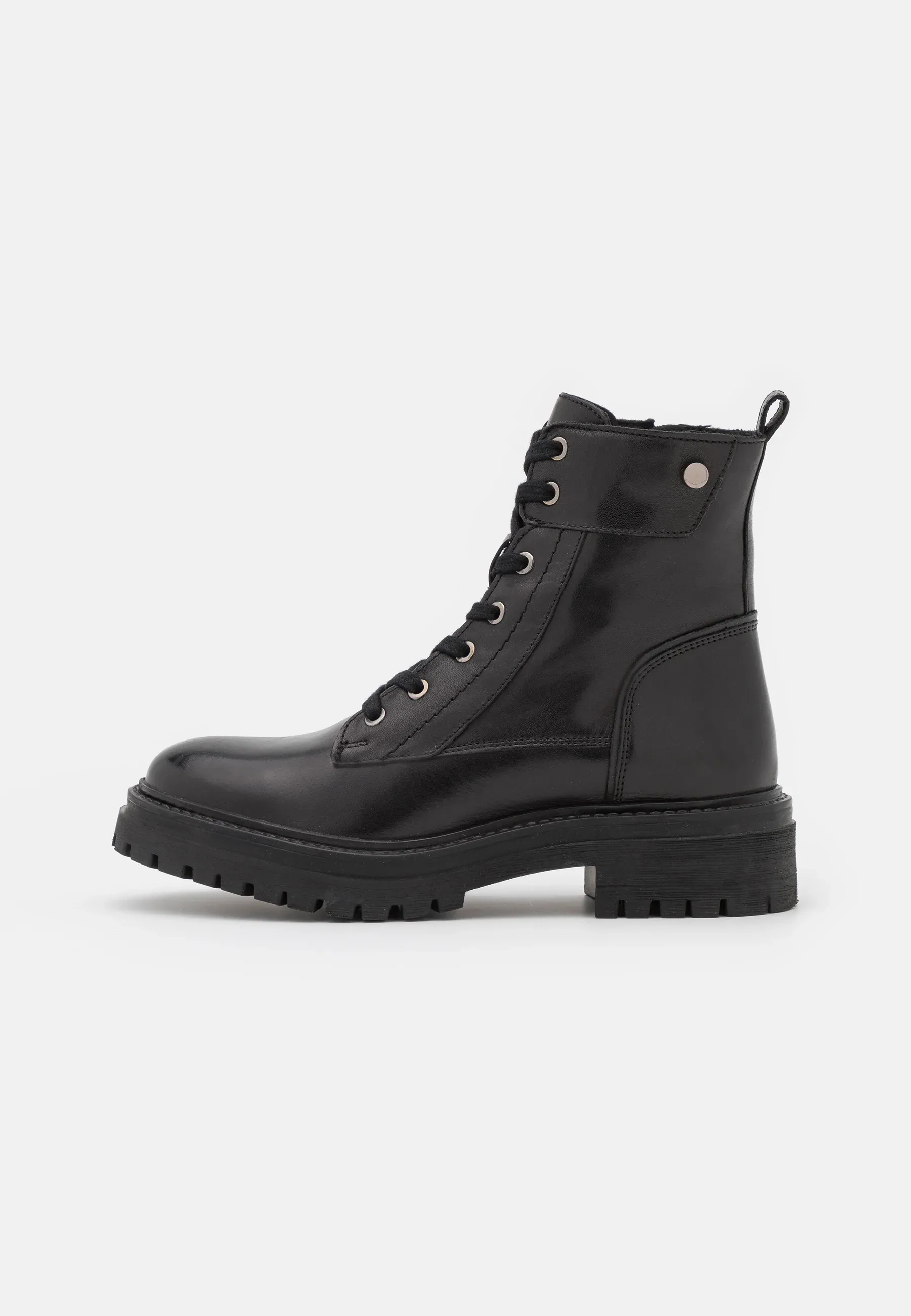Geox Iridea Bottes à lacets Noir Geox Iridea Bottes à lacets Noir