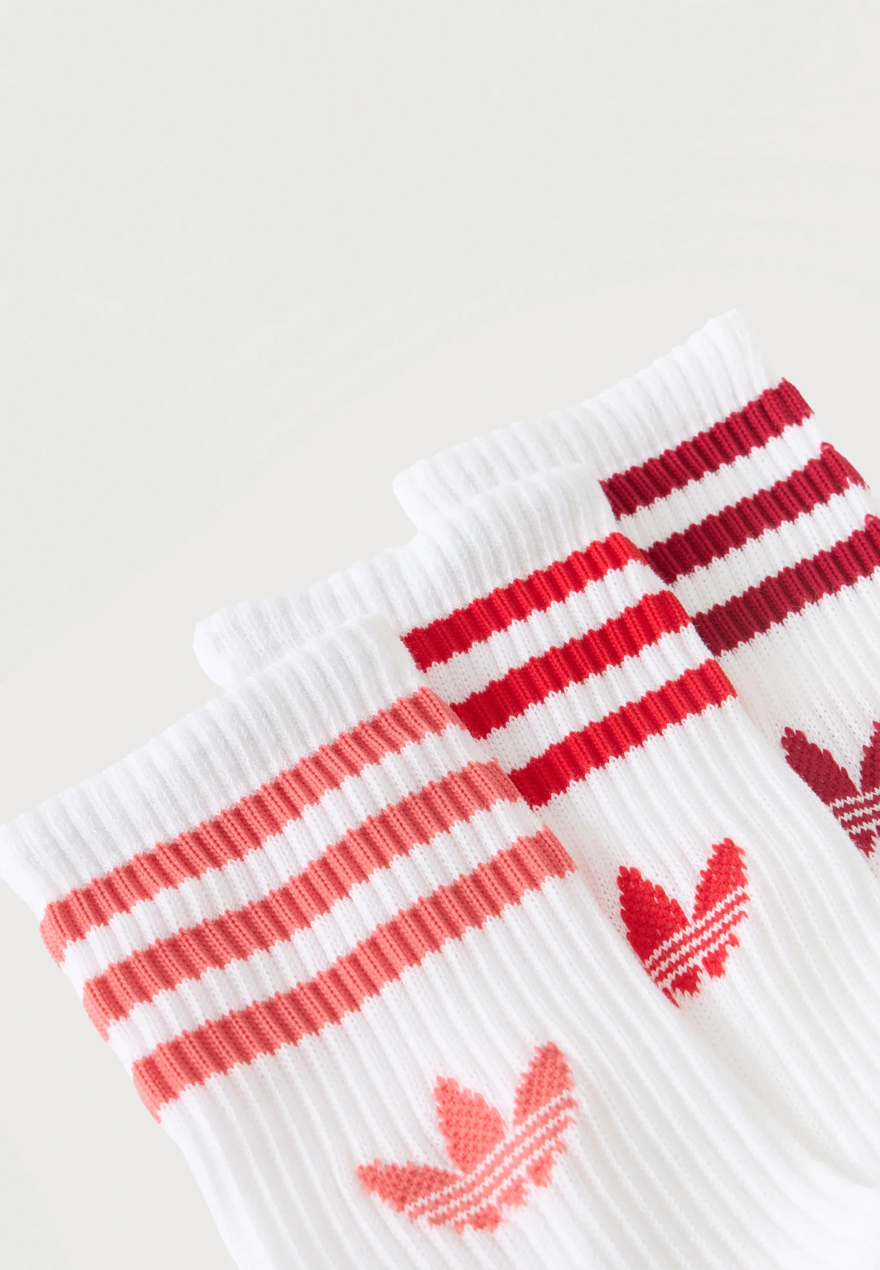 Chaussettes 3 pièces Unisexe Adidas Originals Crew Whitered