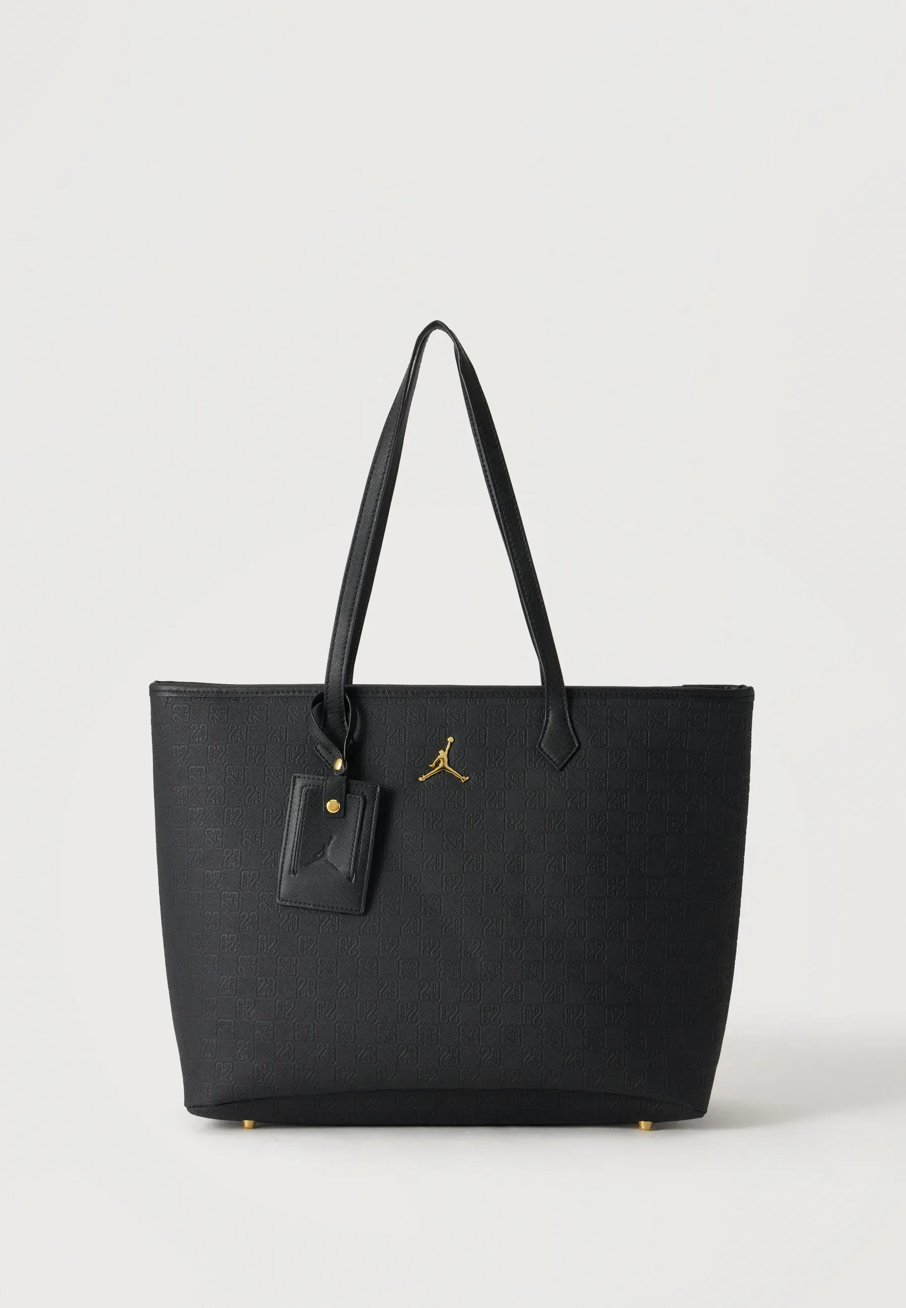 Jordan Jam Monogram Tote Bag Sac à Main Unisexe Sac à Courses Noir et Doré