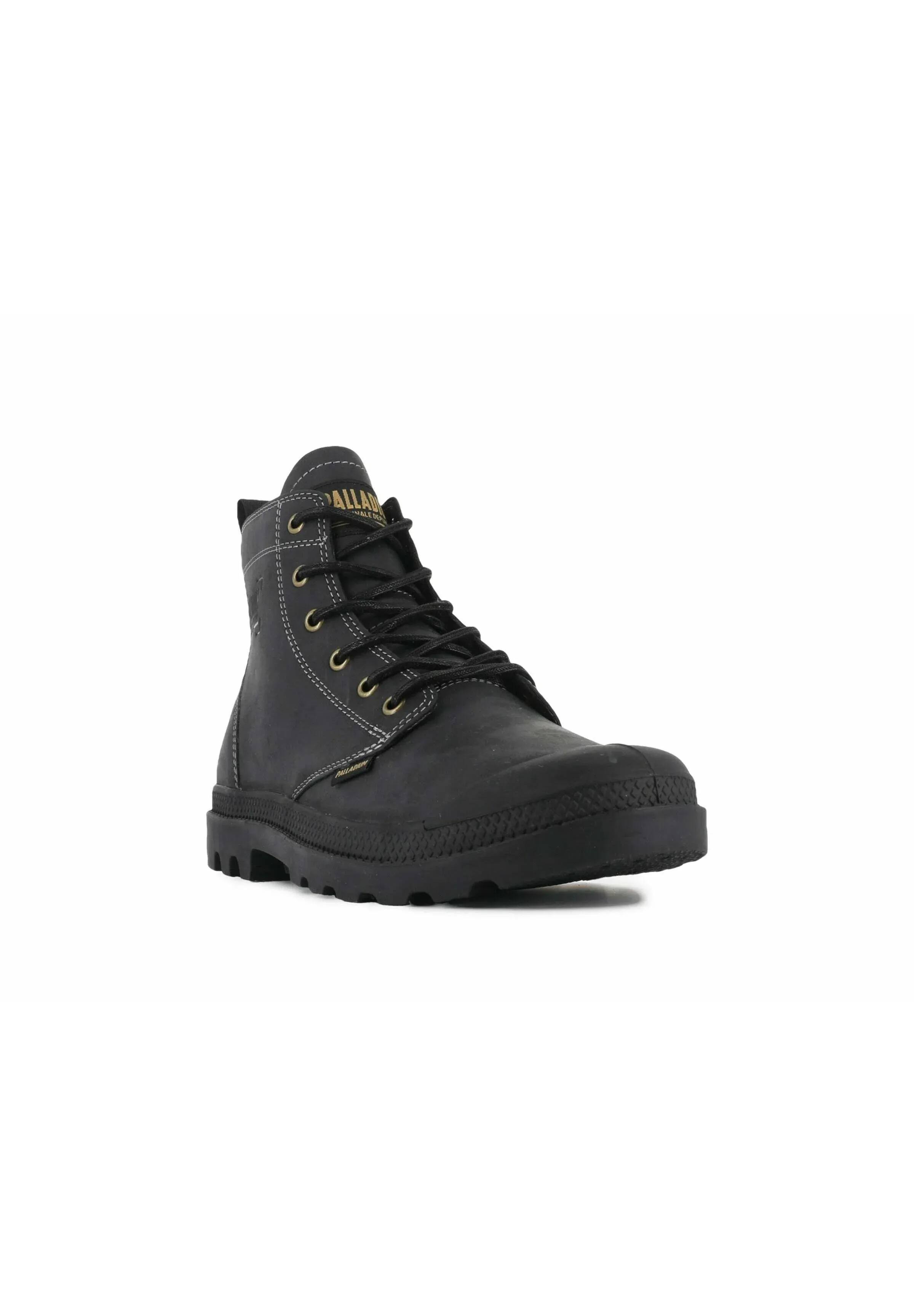 Palladium Stivaletti Stringati Noir
