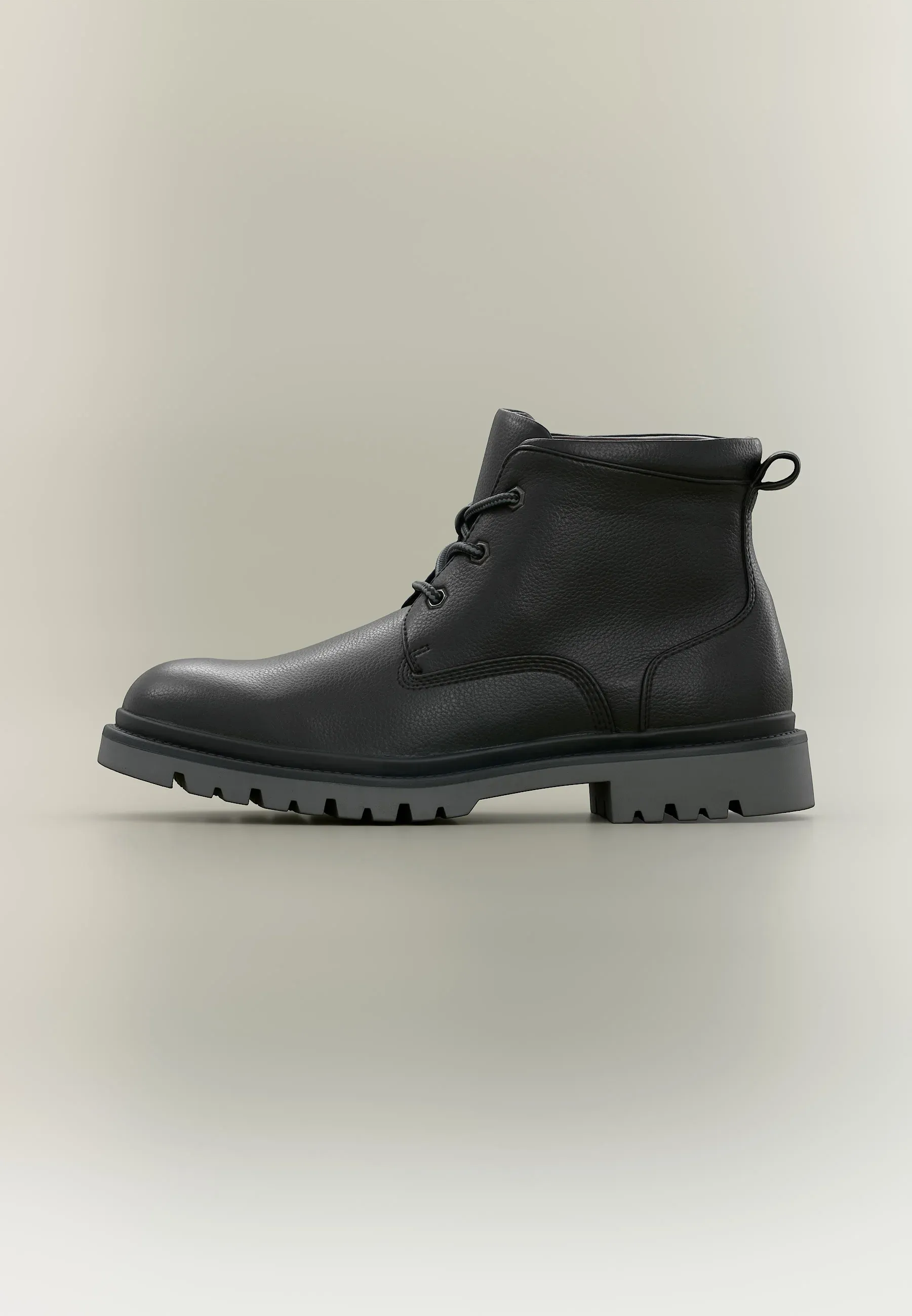 Pier One By Zalando Bottes à lacets Noires