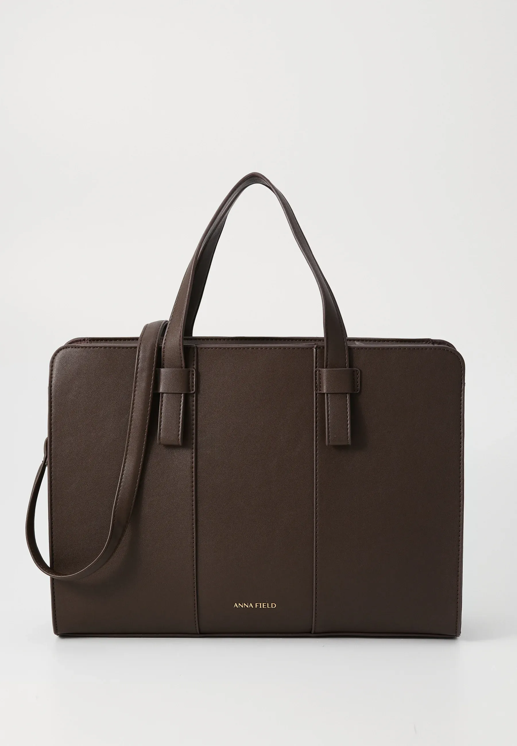 Anna Field Sac à ordinateur Marron