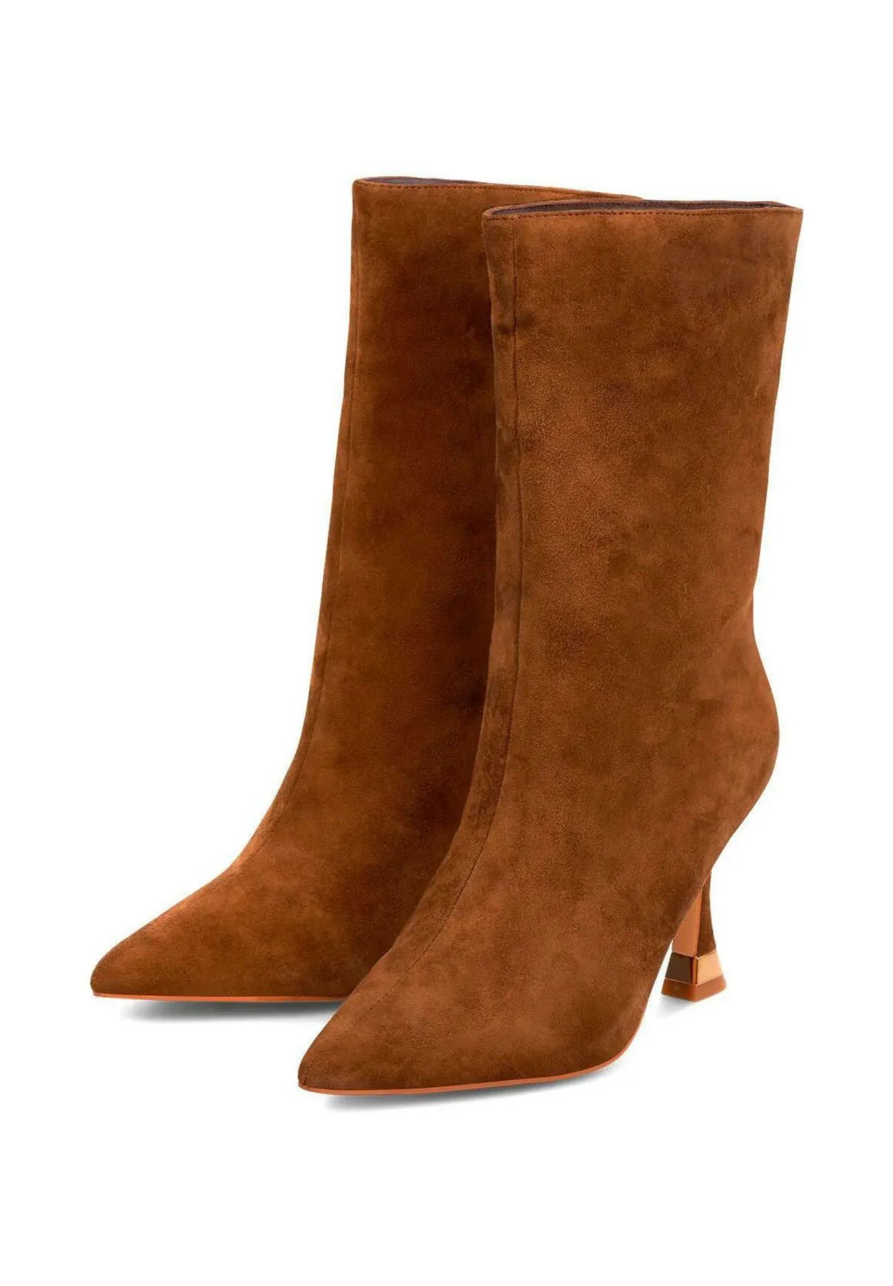 Alma En Pena Bottes à talon marron