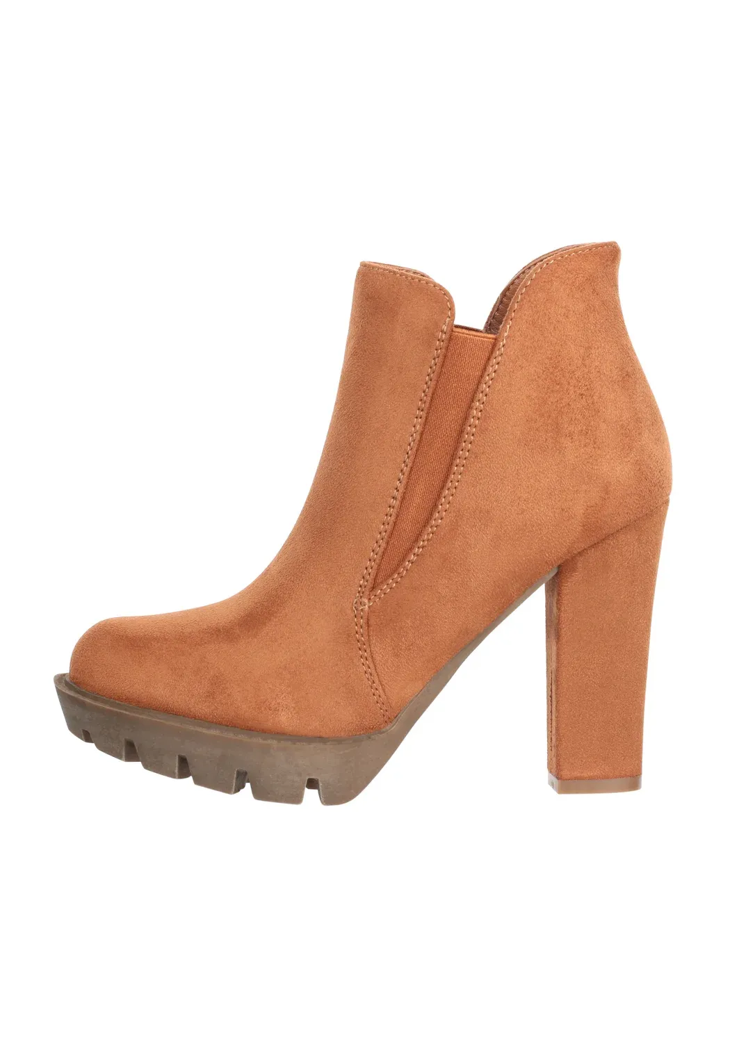 Elara Bottes à talons Camel